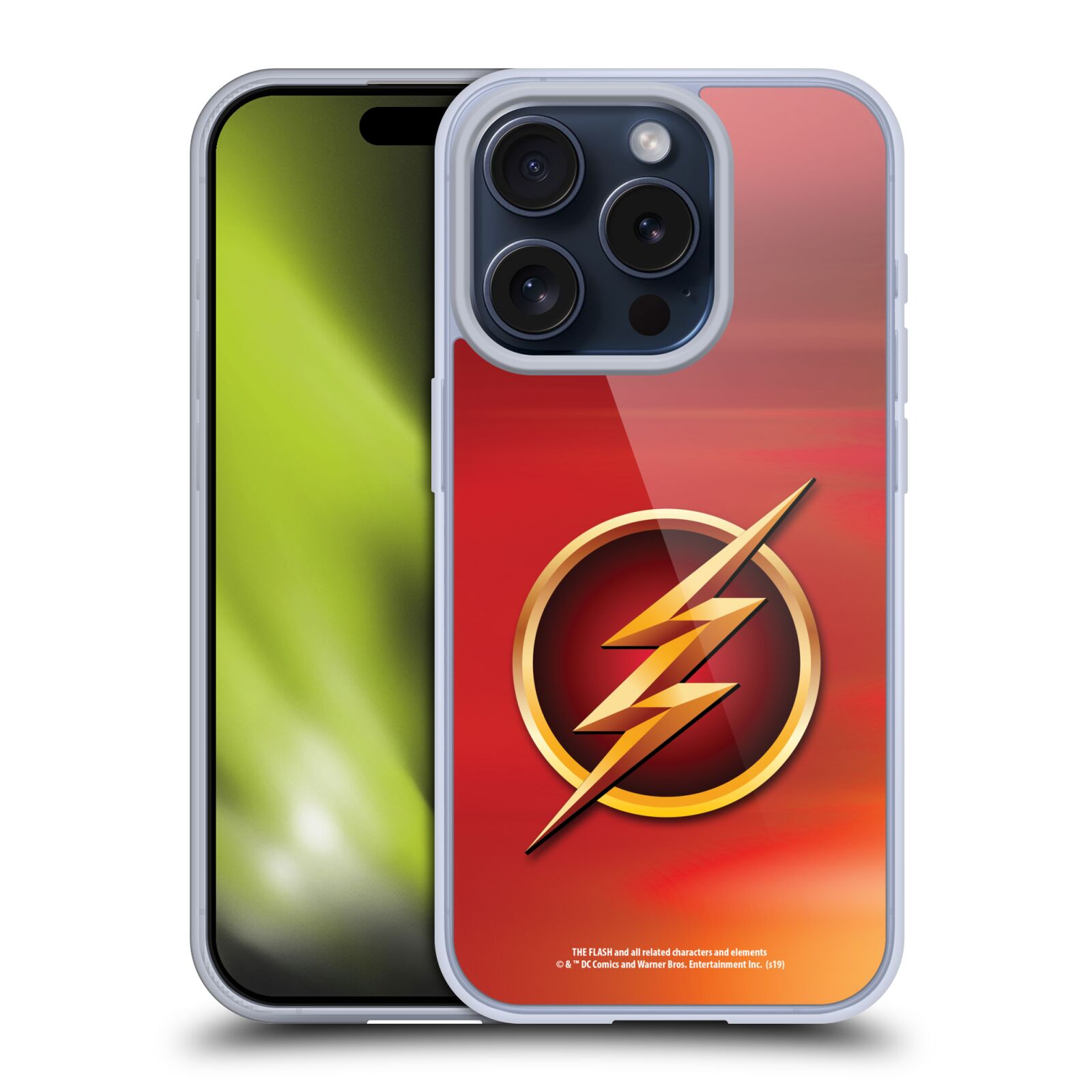 THE FLASH TV SERIES LOGOS GEL CASE COMPATIBLE WITH APPLE iPHONE PHONES/MAGSAFE - Picture 11 of 12