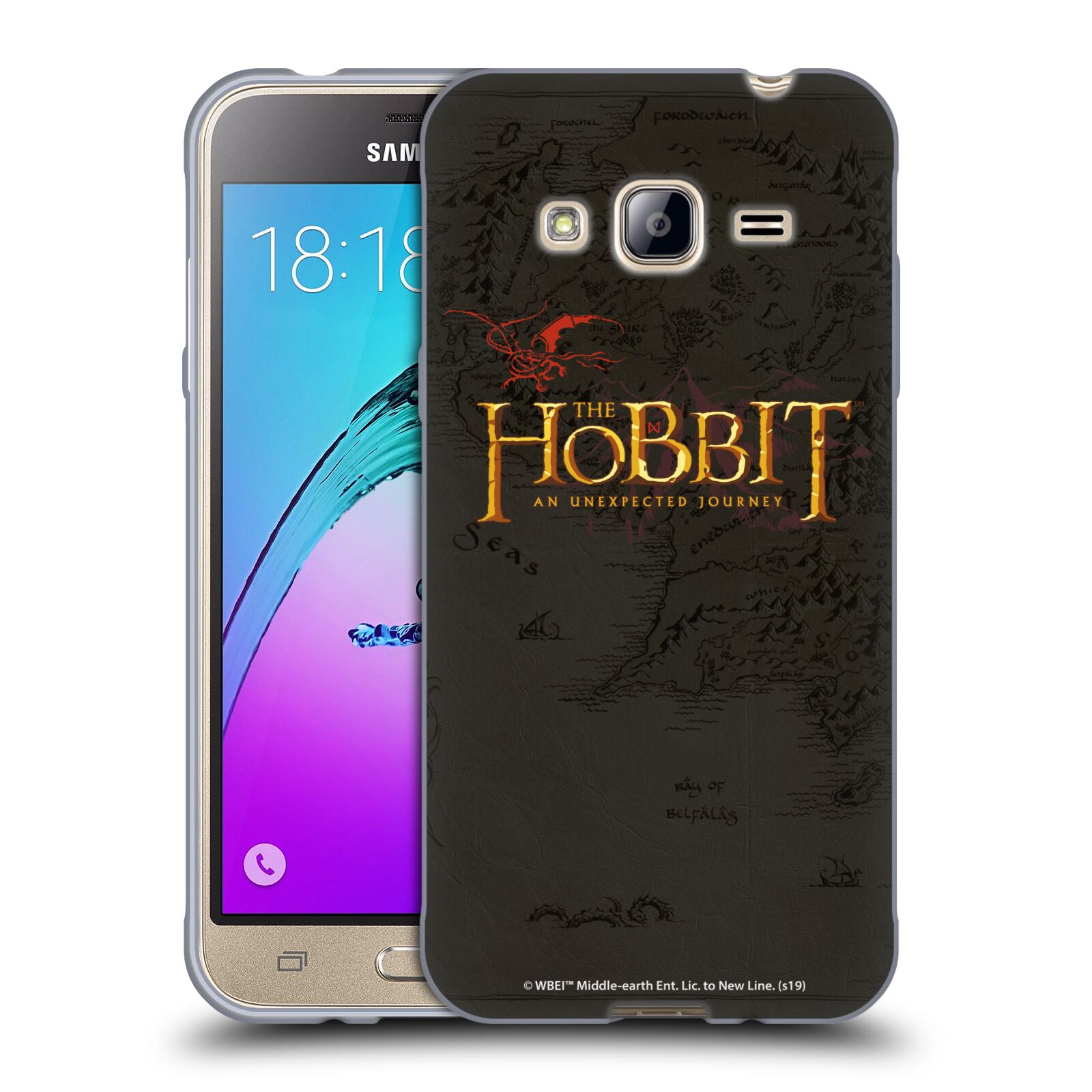 OFFICIAL THE HOBBIT AN UNEXPECTED JOURNEY GRAPHICS GEL CASE FOR SAMSUNG PHONES 3