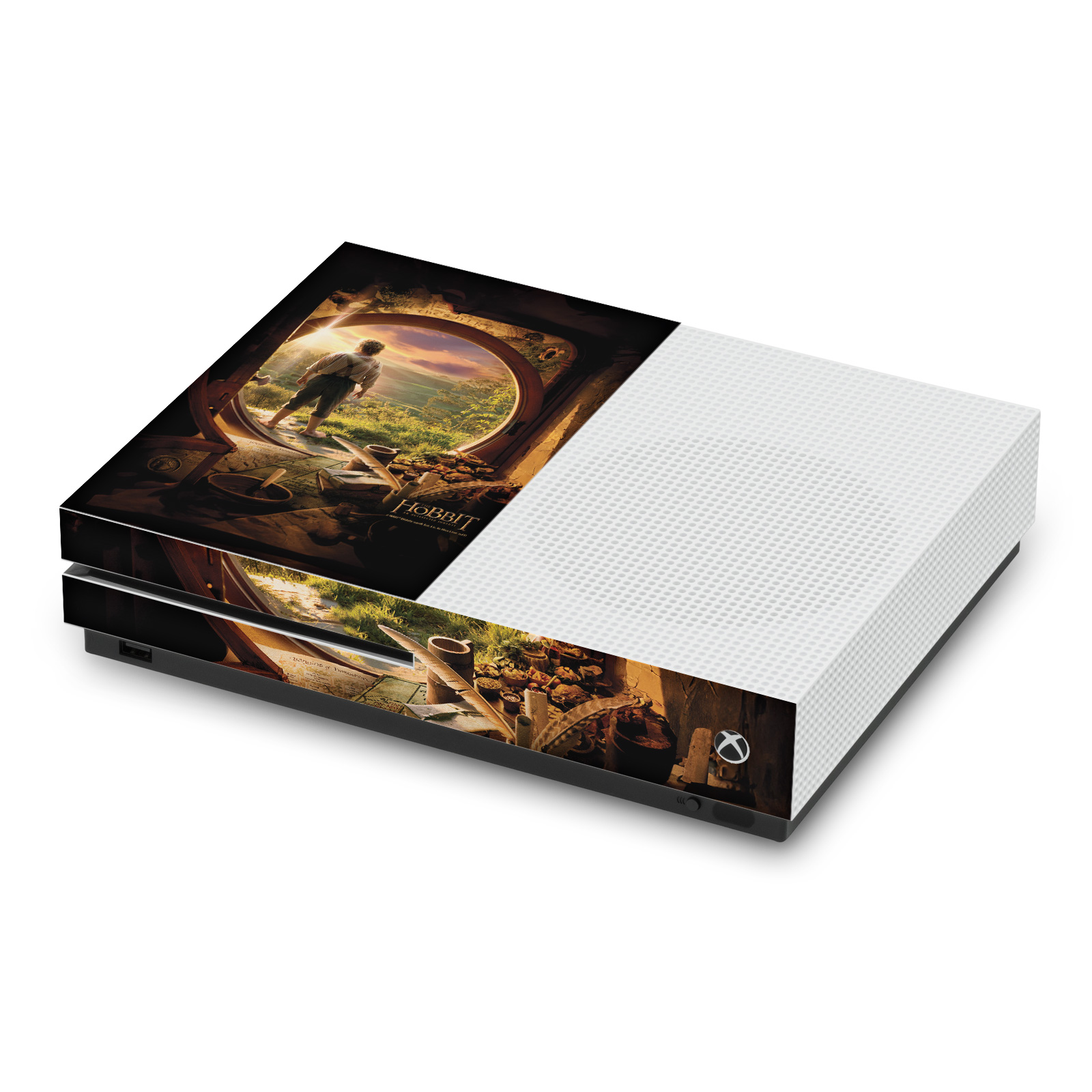 THE HOBBIT AN UNEXPECTED JOURNEY KEY ART VINYL SKIN DECAL FOR XBOX ONE S CONSOLE