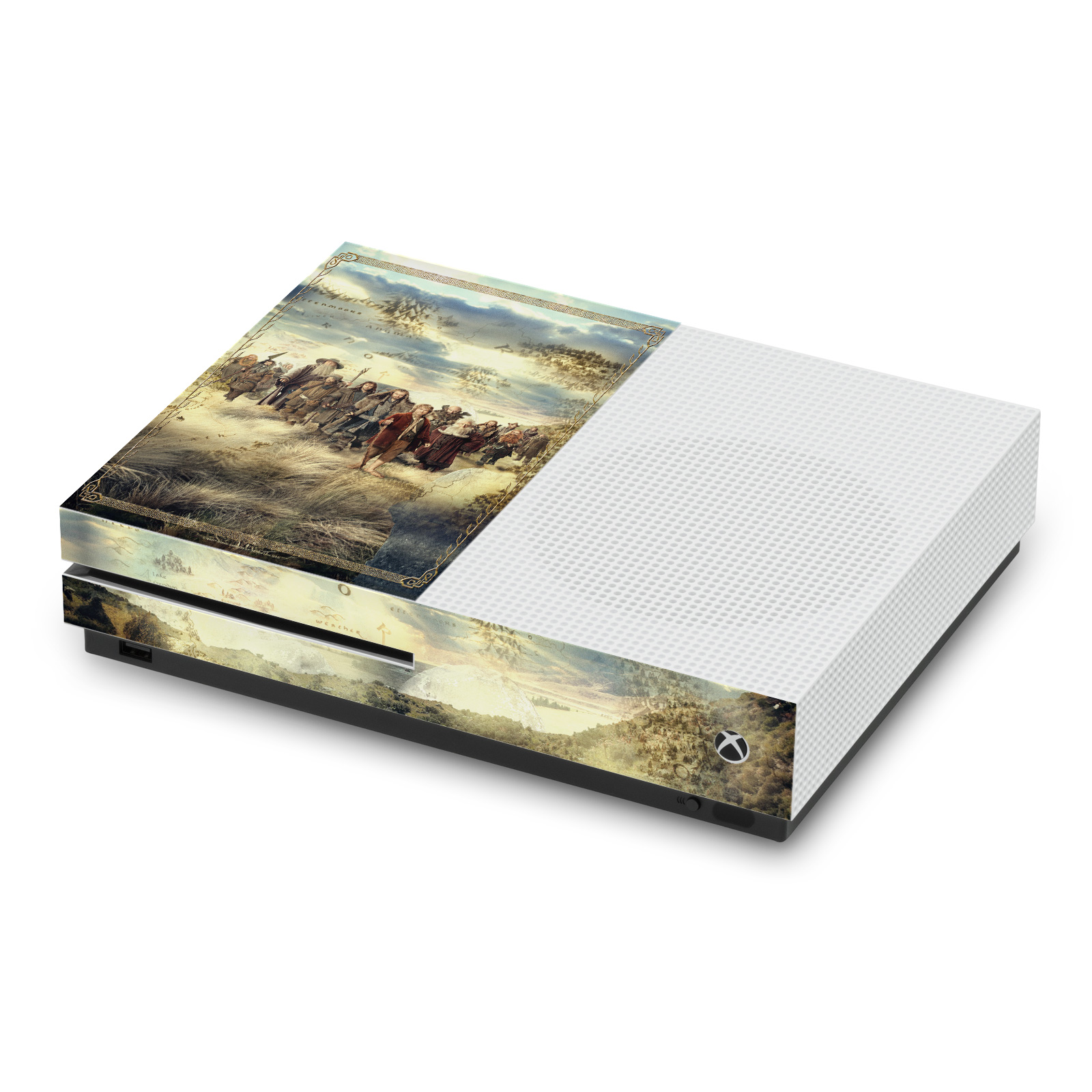 THE HOBBIT AN UNEXPECTED JOURNEY KEY ART VINYL SKIN DECAL FOR XBOX ONE S CONSOLE