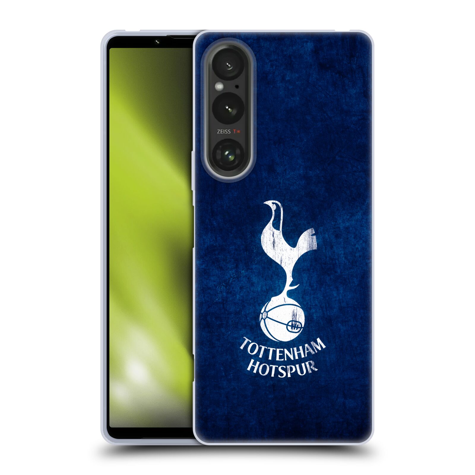 Silikonové pouzdro - Sony Xperia 1 V - Tottenham Hotspur F.C. (Silikonový kryt, obal, pouzdro na mobilní telefon Sony Xperia 1 V s licencovaným motivem Tottenham Hotspur F.C.)