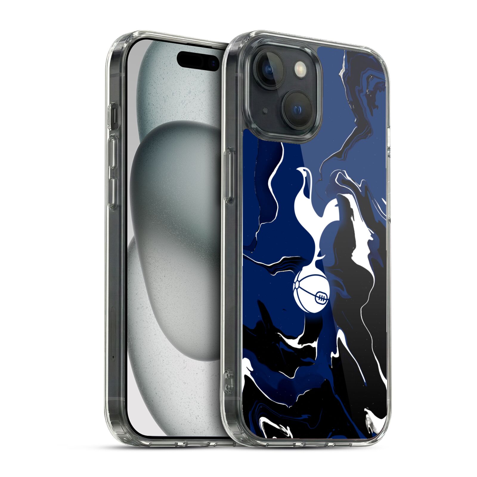 Marble Hybrid MagSafe Case for iPhone 15