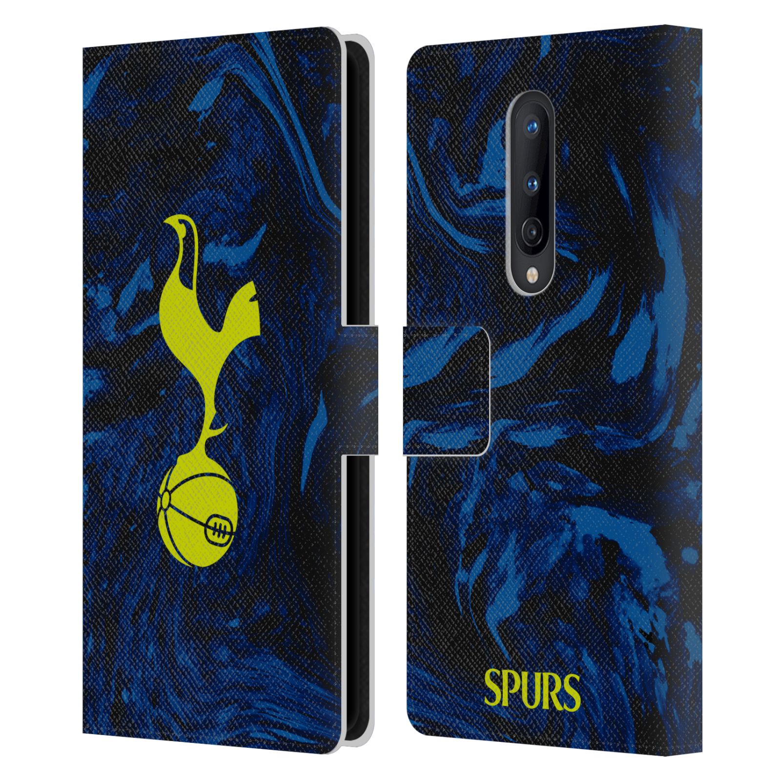 TOTTENHAM HOTSPUR F.C. 2021/22 BADGE KIT LEATHER BOOK CASE FOR ONEPLUS PHONES - Picture 7 of 8