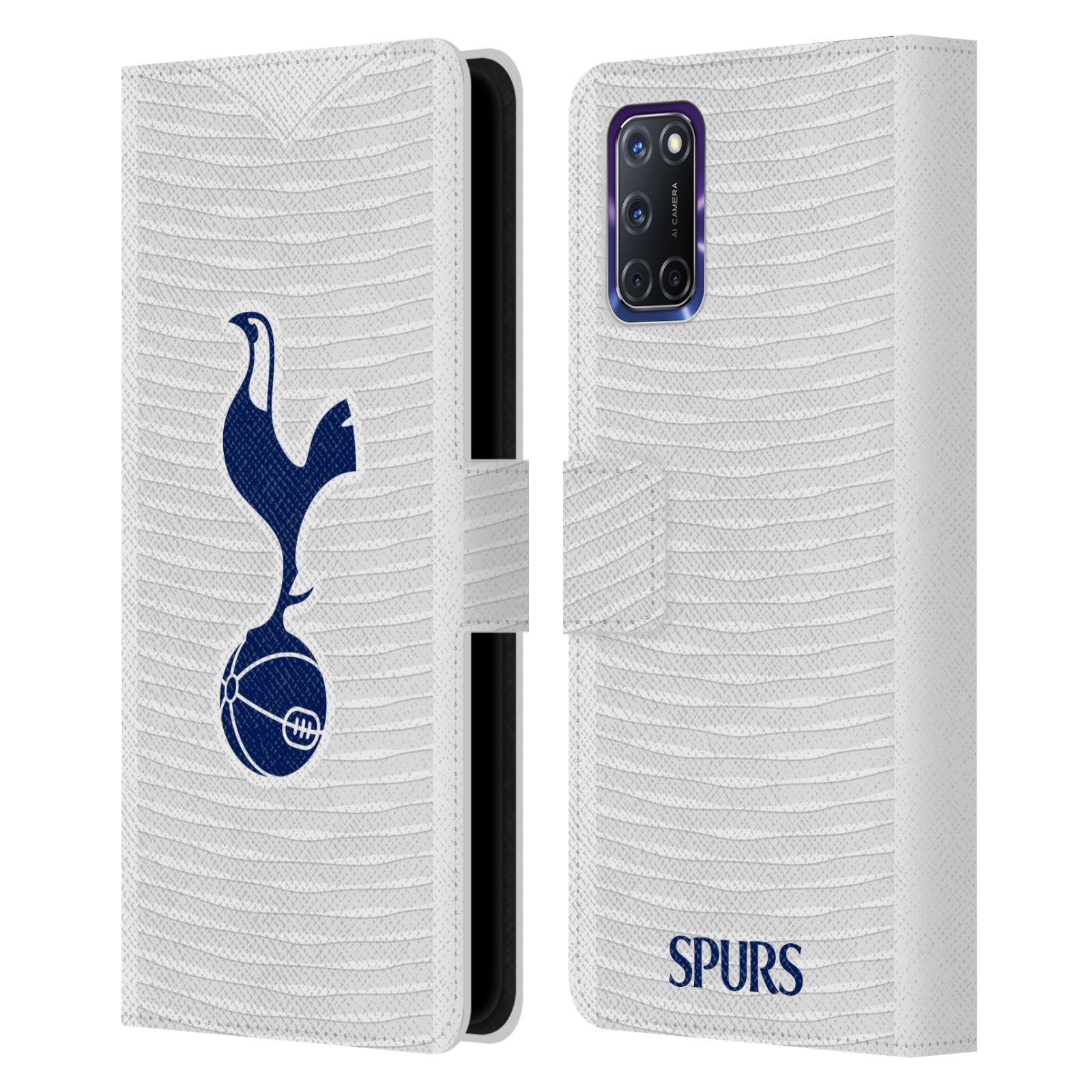 TOTTENHAM HOTSPUR F.C. 2021/22 BADGE KIT LEATHER BOOK CASE FOR OPPO PHONES - Picture 8 of 8