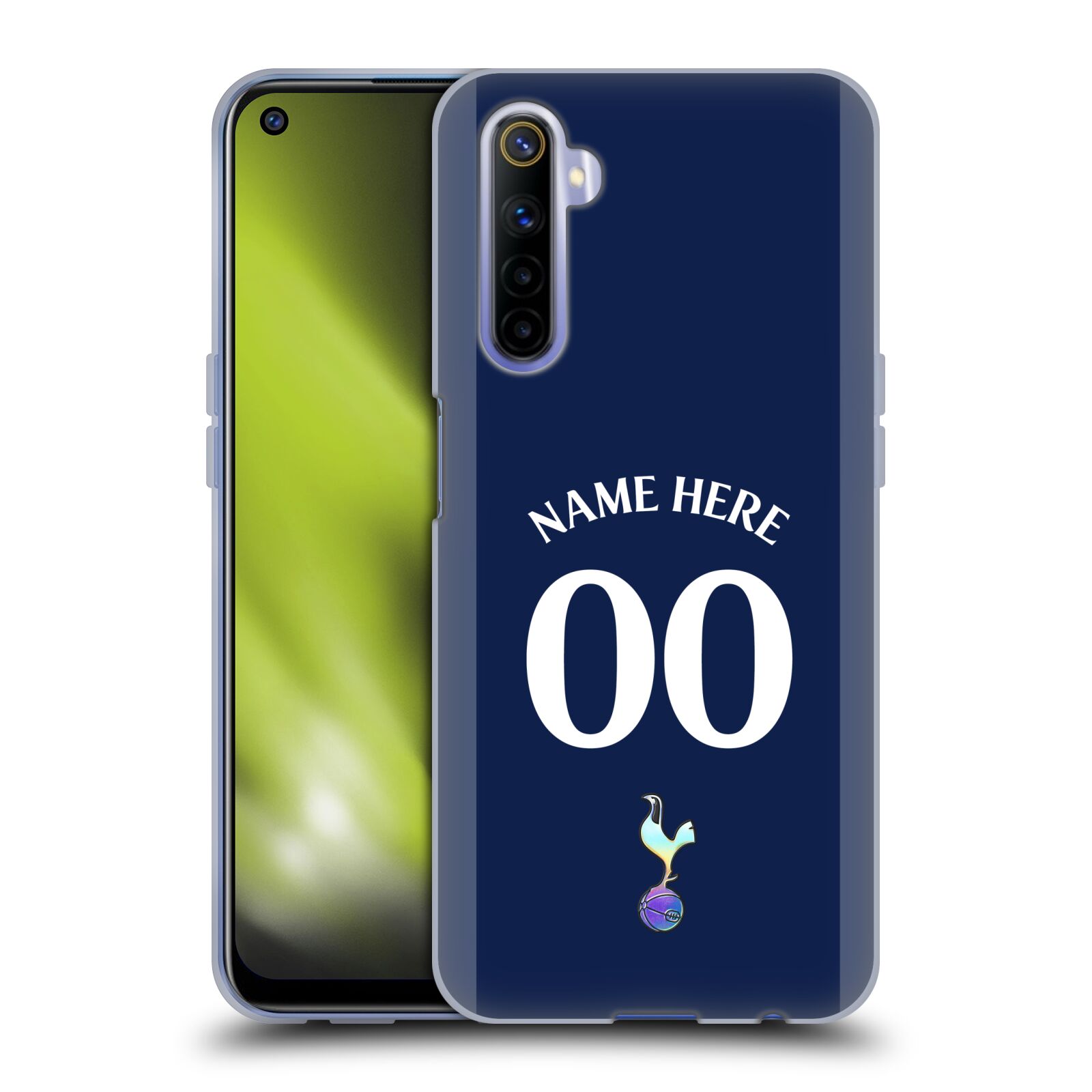 CUSTOM TOTTENHAM HOTSPUR F.C. 2023/24 BADGE SOFT GEL CASE FOR REALME PHONES - Imagen 8 de 9