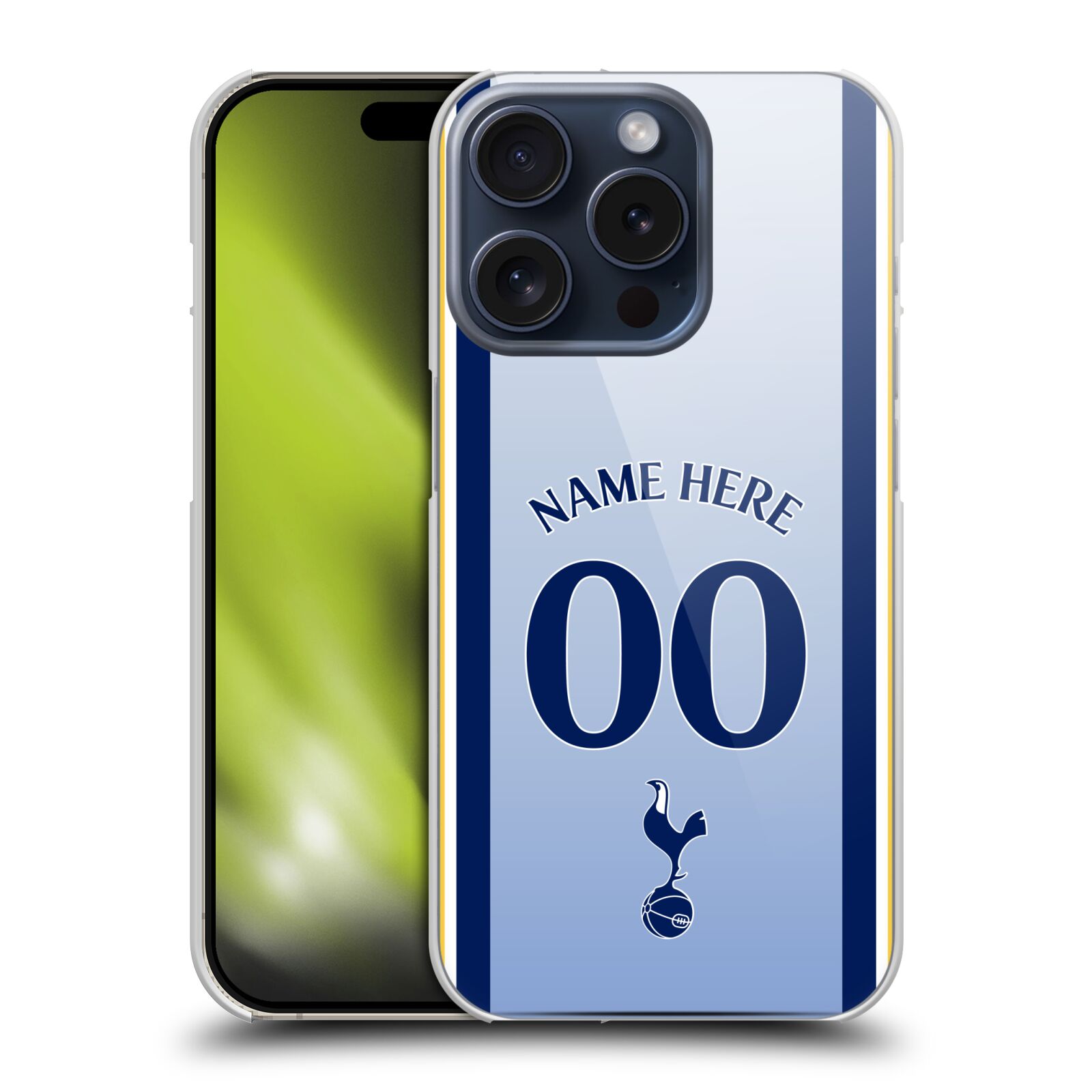 CUSTOM TOTTENHAM HOTSPUR F.C. 2024/25 BADGE KIT CASE FOR APPLE iPHONE PHONES - Picture 8 of 10