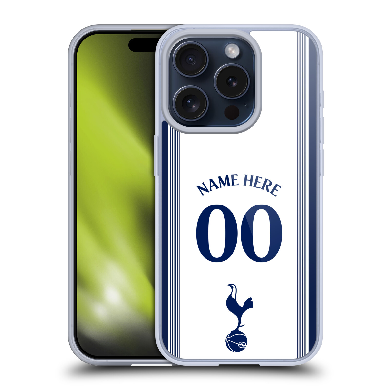 CUSTOM TOTTENHAM HOTSPUR F.C. 2024/25 BADGE KIT GEL CASE FOR APPLE iPHONE PHONES - Picture 9 of 10