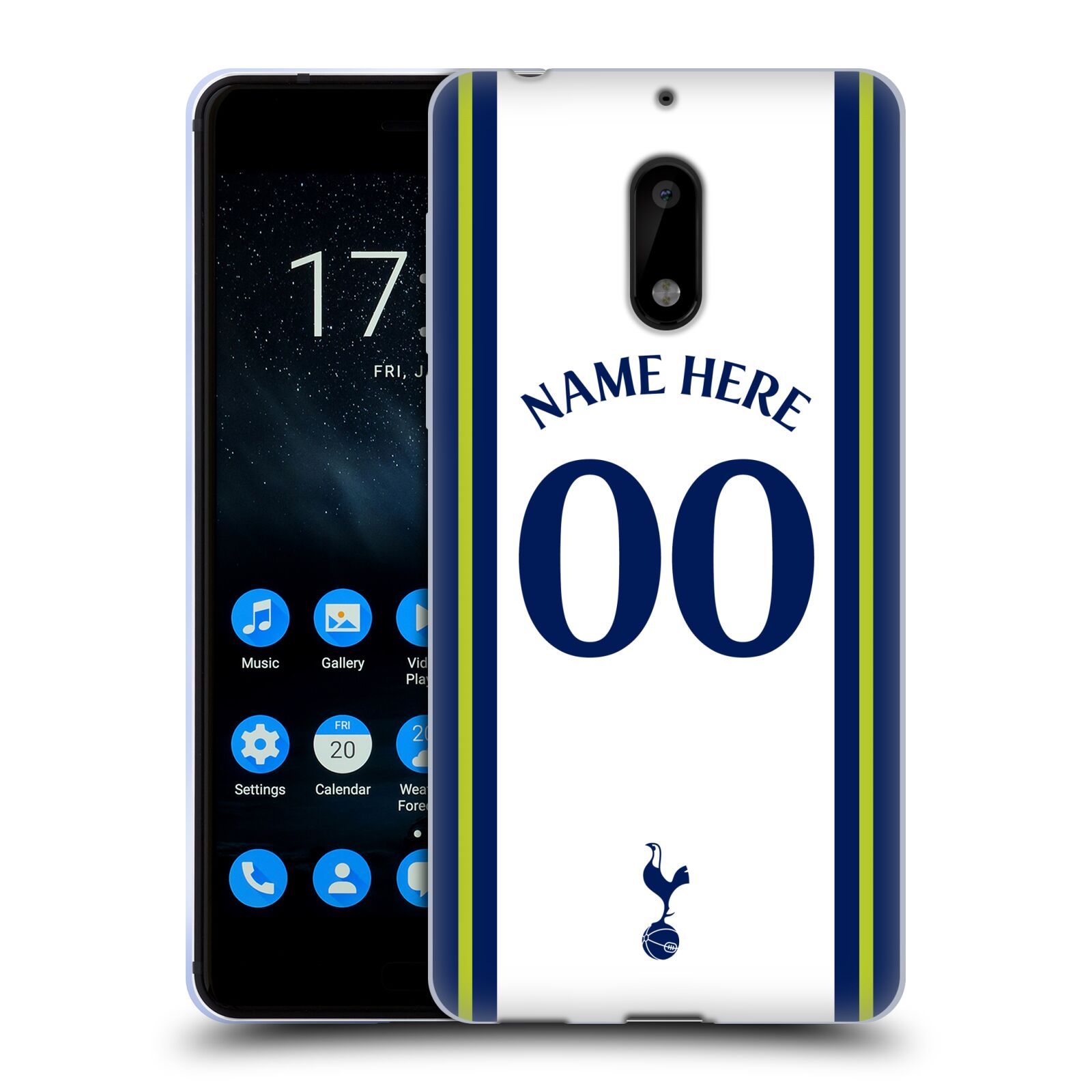 CUSTOM TOTTENHAM HOTSPUR F.C. 2022/23 KIT SOFT GEL CASE FOR NOKIA PHONES 1 - 第 8/8 張圖片