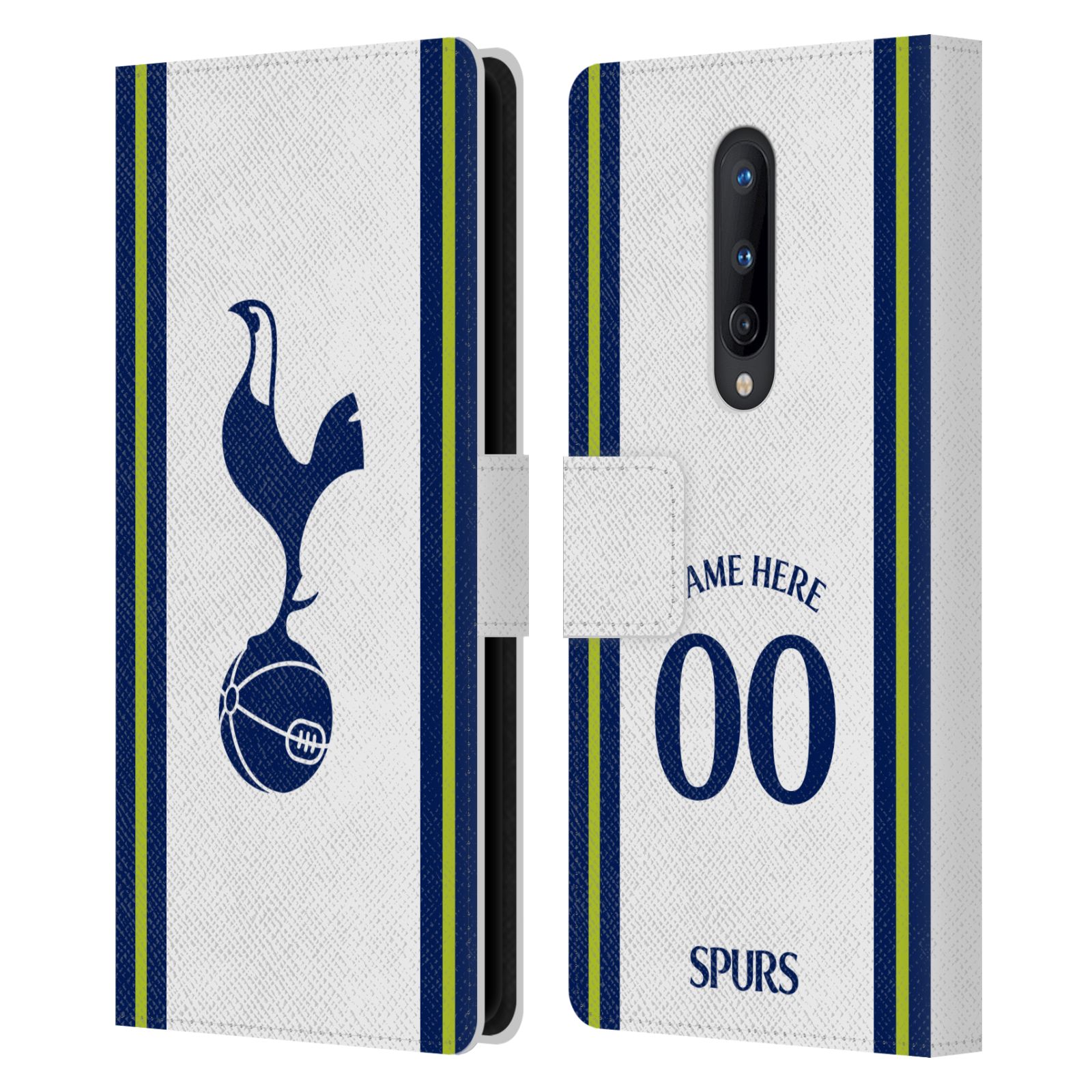CUSTOM TOTTENHAM HOTSPUR F.C. 2022/23 KIT LEATHER BOOK CASE FOR BLACKBERRY - Picture 7 of 7