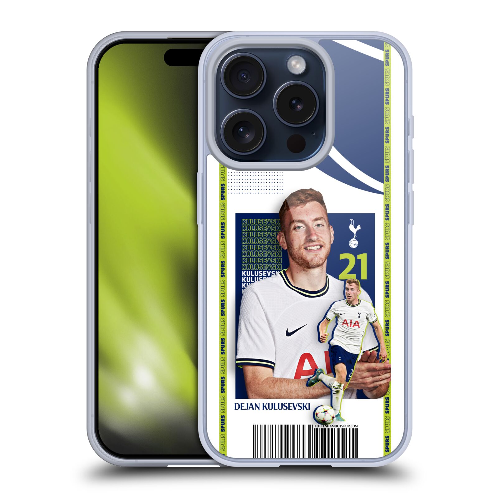 TOTTENHAM HOTSPUR F.C. 2022/23 FIRST TEAM SOFT GEL CASE FOR APPLE iPHONE PHONES - Picture 9 of 13