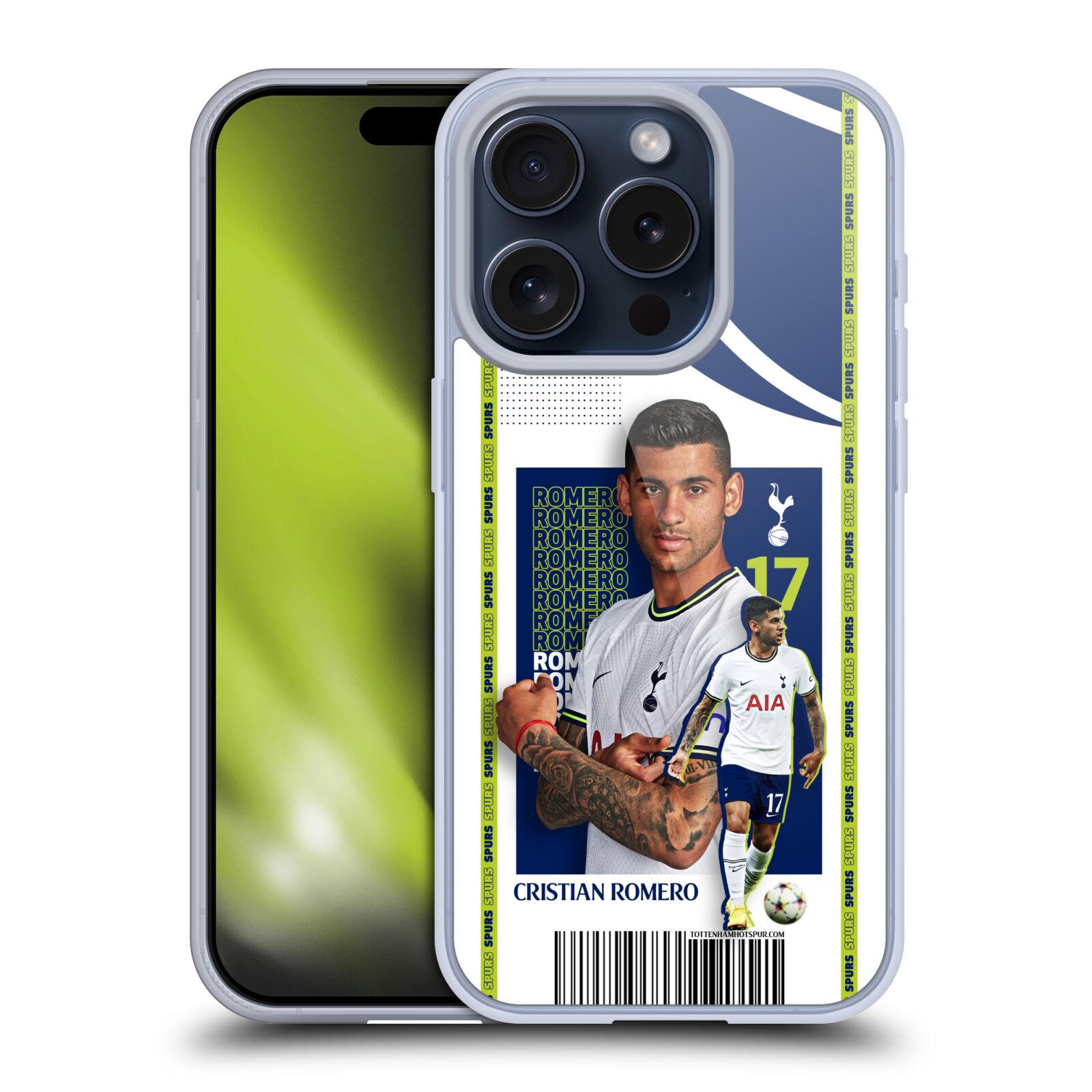 TOTTENHAM HOTSPUR F.C. 2022/23 FIRST TEAM SOFT GEL CASE FOR APPLE iPHONE PHONES - Picture 8 of 13