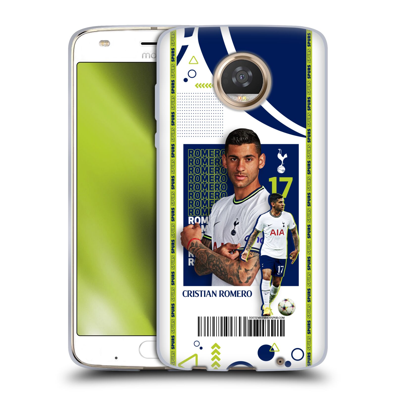 OFFICIAL TOTTENHAM HOTSPUR F.C. 2022/23 FIRST TEAM GEL CASE FOR MOTOROLA PHONES - Picture 8 of 13