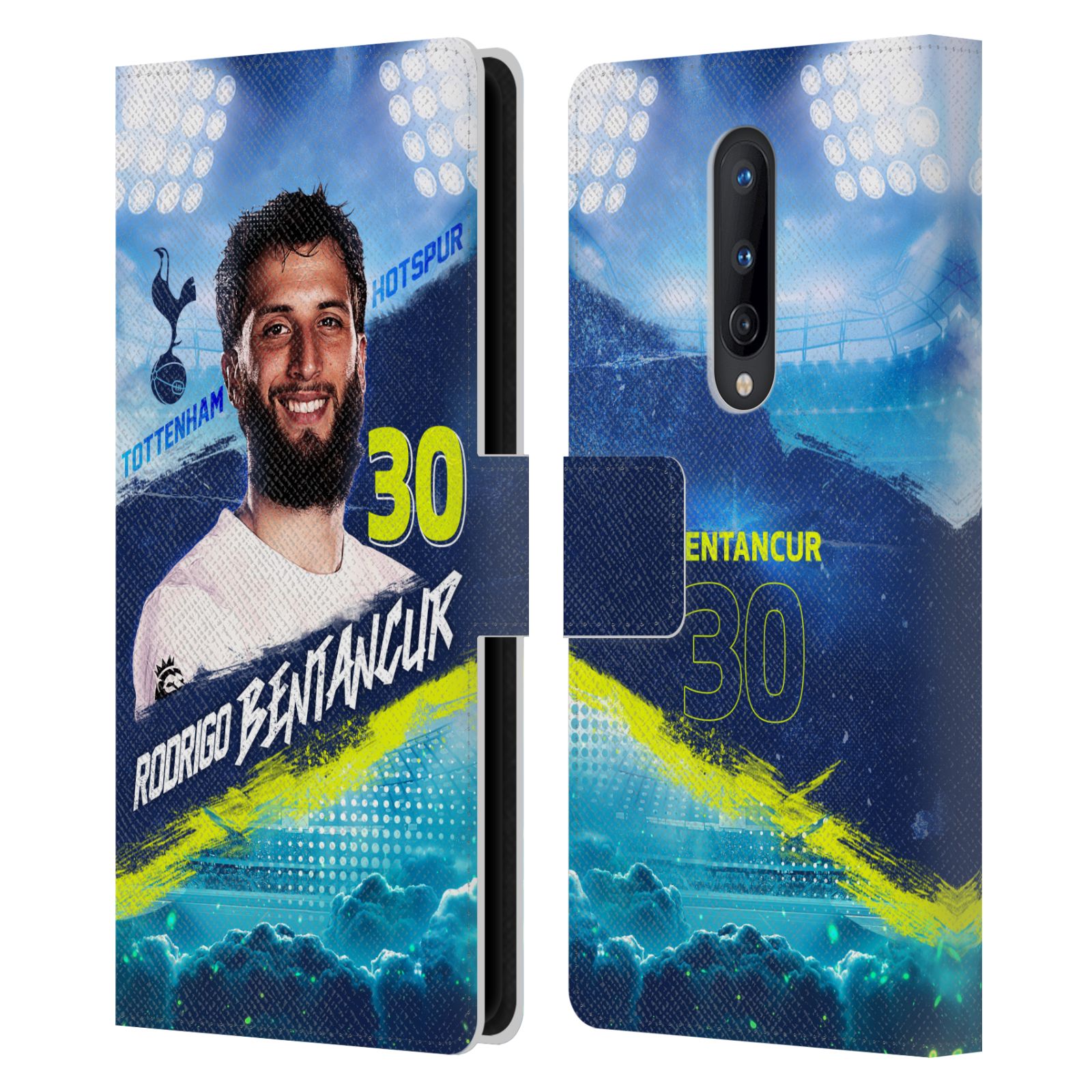 TOTTENHAM HOTSPUR F.C. 2023/24 FIRST TEAM LEATHER BOOK CASE FOR ONEPLUS PHONES - Picture 10 of 11