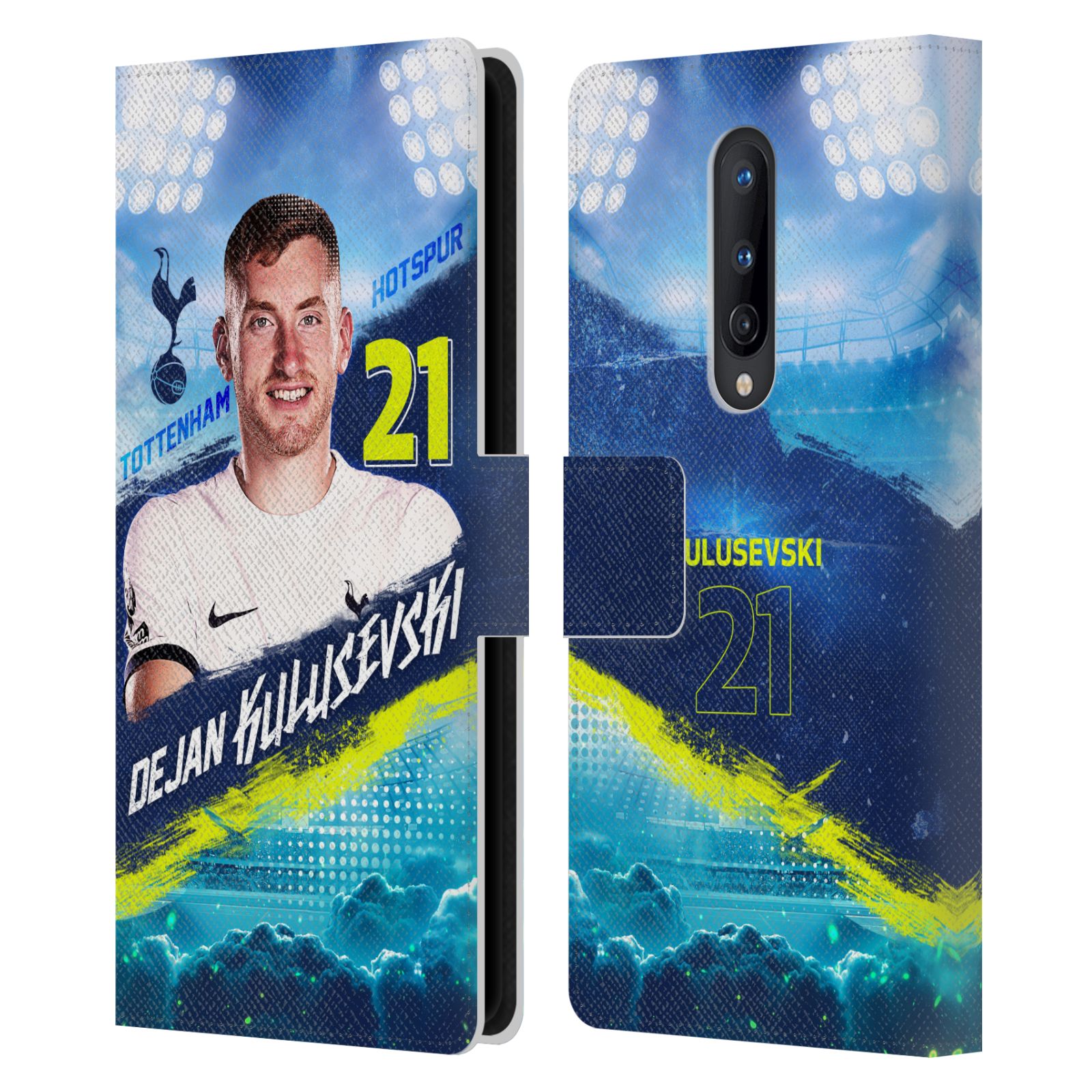 TOTTENHAM HOTSPUR F.C. 2023/24 FIRST TEAM LEATHER BOOK CASE FOR ONEPLUS PHONES - Picture 8 of 11