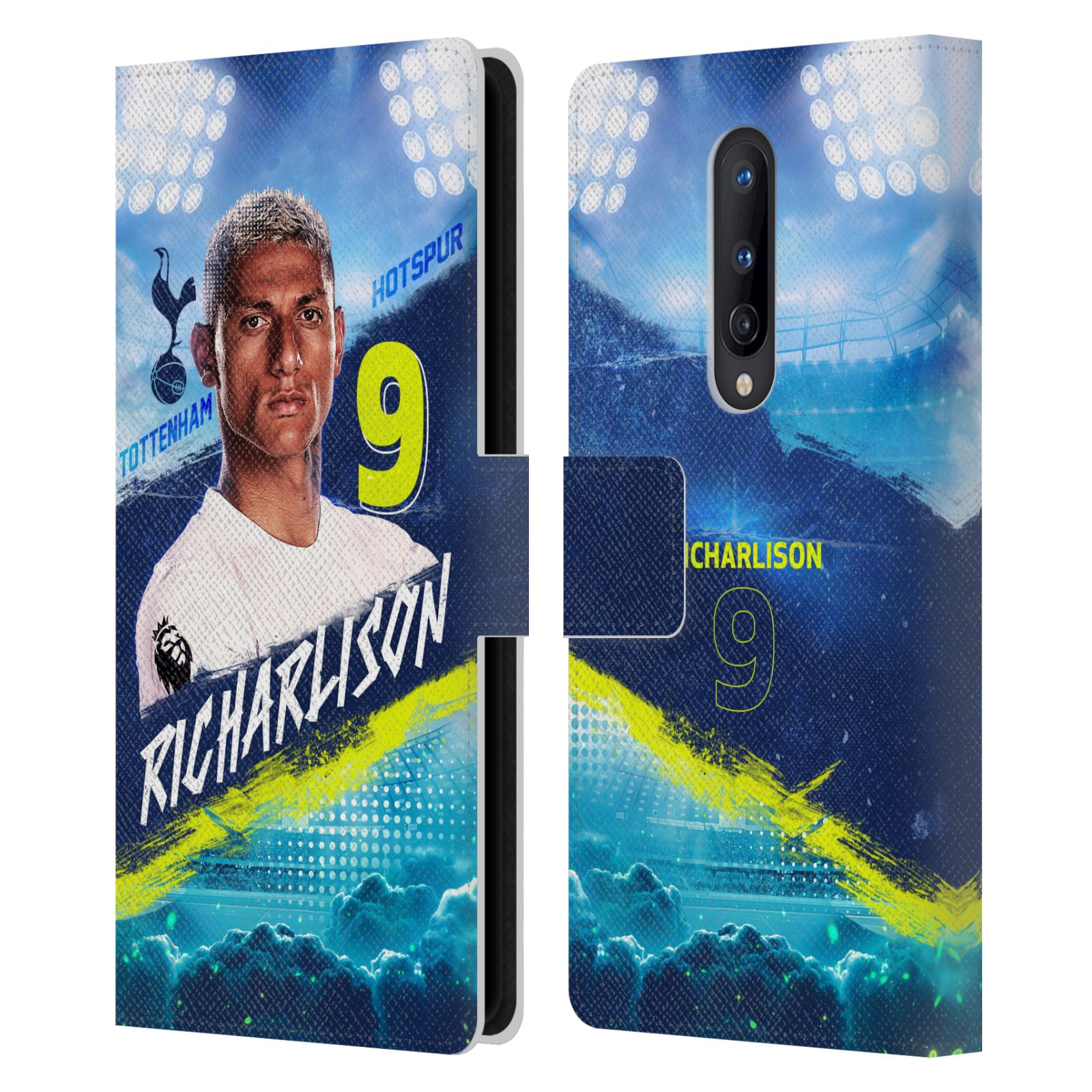 TOTTENHAM HOTSPUR F.C. 2023/24 FIRST TEAM LEATHER BOOK CASE FOR ONEPLUS PHONES - Picture 9 of 11