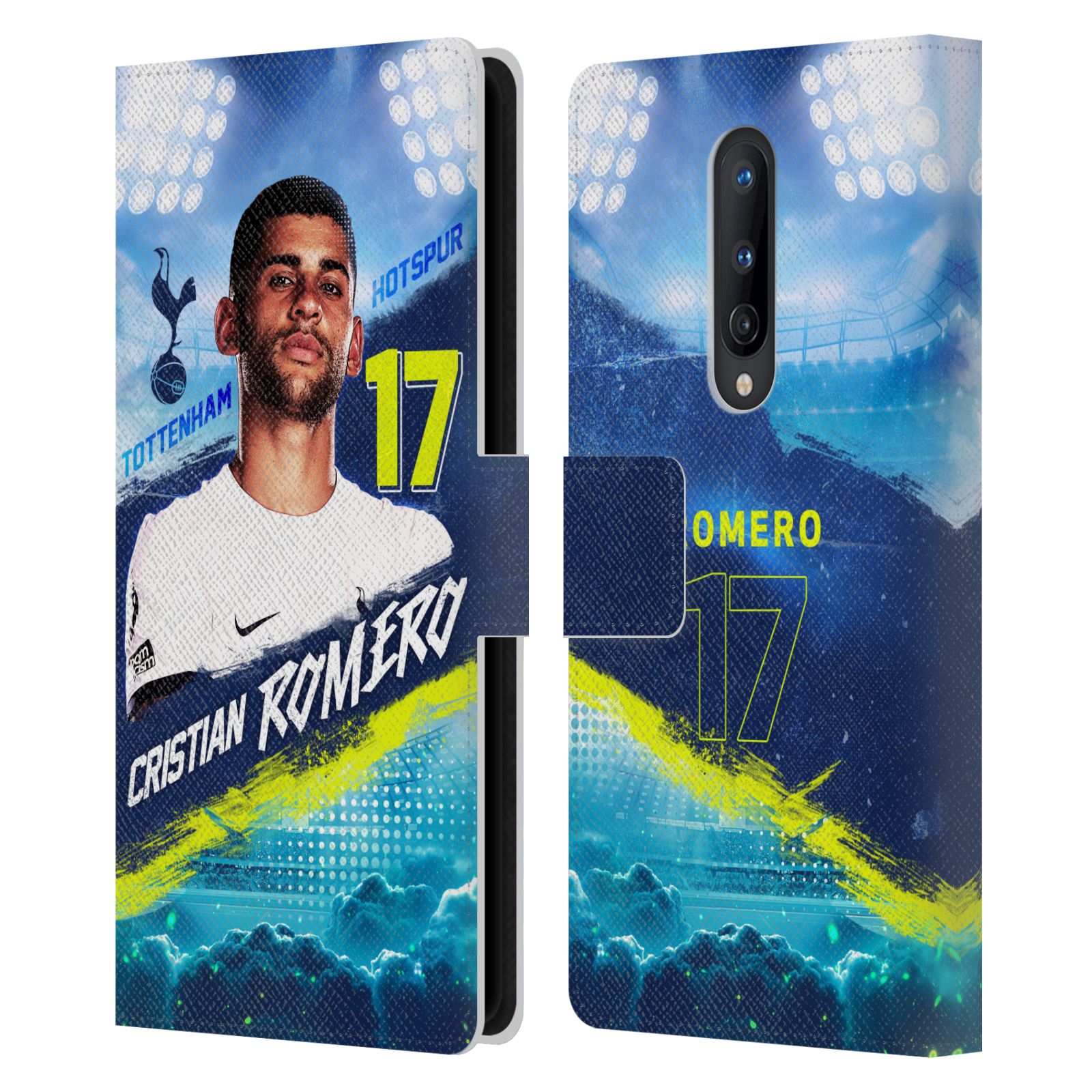 TOTTENHAM HOTSPUR F.C. 2023/24 FIRST TEAM LEATHER BOOK CASE FOR ONEPLUS PHONES - Picture 7 of 11