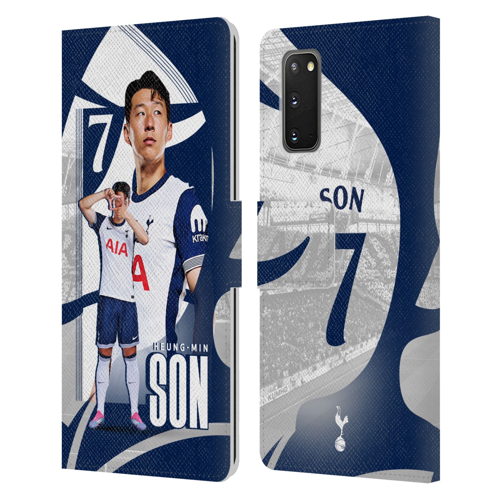 TOTTENHAM HOTSPUR F.C. 2024/25 FIRST TEAM LEATHER BOOK CASE FOR SAMSUNG PHONES 2 - Picture 13 of 13