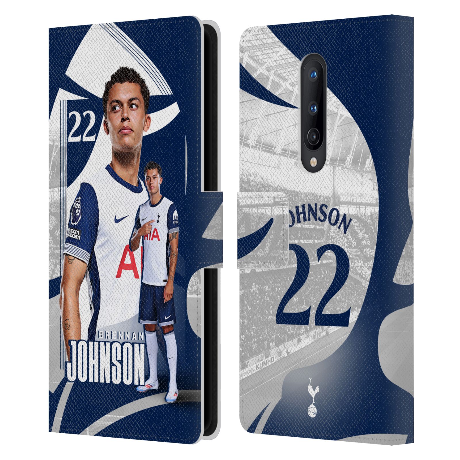 TOTTENHAM HOTSPUR F.C. 2024/25 FIRST TEAM LEATHER BOOK CASE FOR ONEPLUS PHONES - Picture 7 of 13