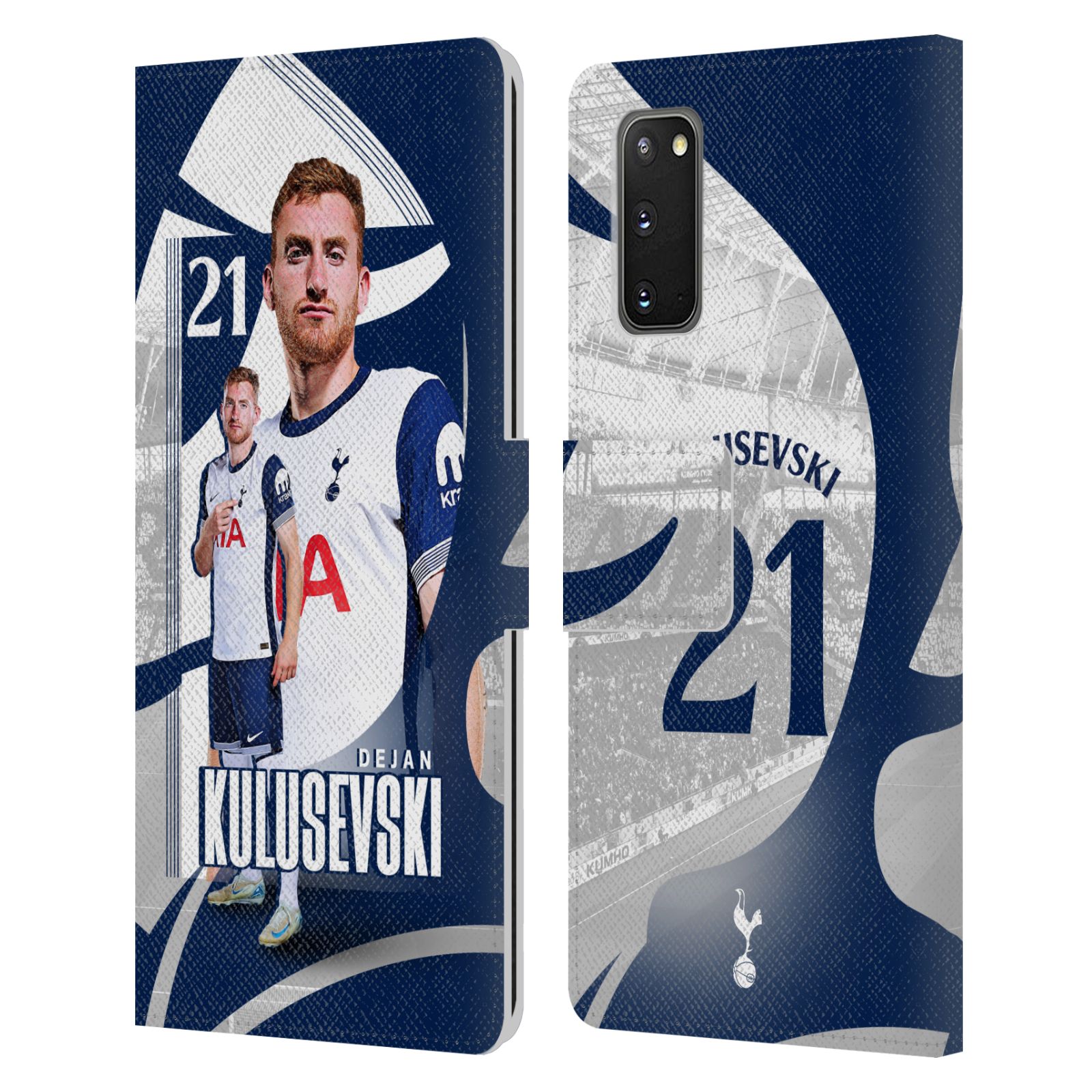 TOTTENHAM HOTSPUR F.C. 2024/25 FIRST TEAM LEATHER BOOK CASE FOR SAMSUNG PHONES 2 - Picture 9 of 13