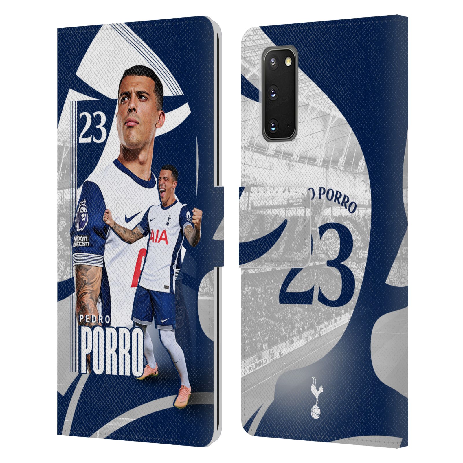 TOTTENHAM HOTSPUR F.C. 2024/25 FIRST TEAM LEATHER BOOK CASE FOR SAMSUNG PHONES 2 - Picture 11 of 13