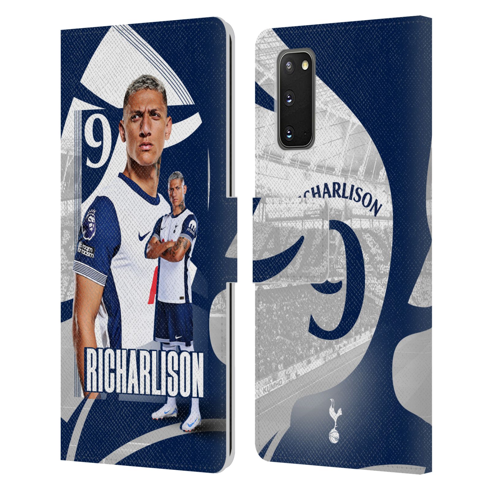 TOTTENHAM HOTSPUR F.C. 2024/25 FIRST TEAM LEATHER BOOK CASE FOR SAMSUNG PHONES 2 - Picture 12 of 13