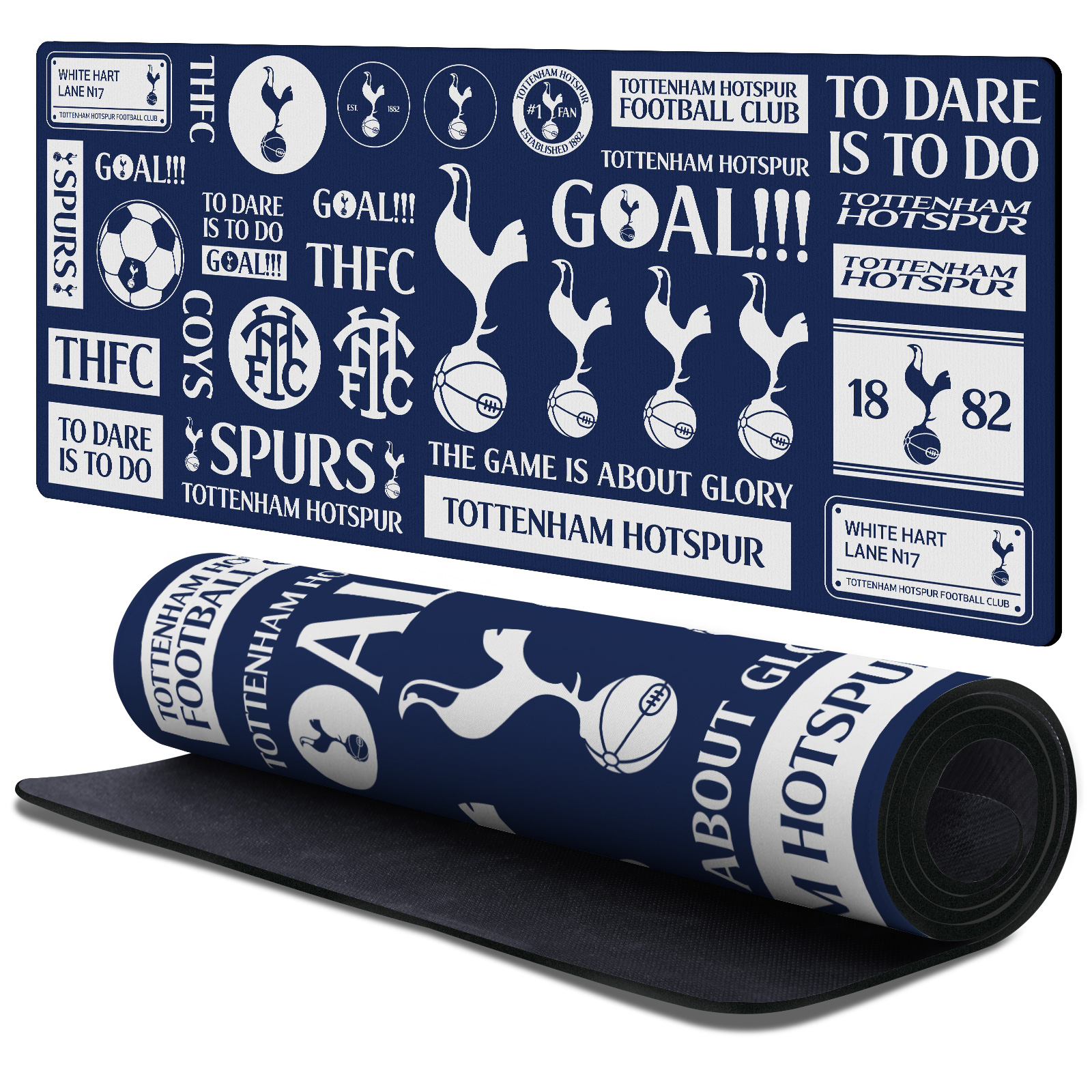 Sticker Collage Desk Mat for Large · 90 × 40 cm