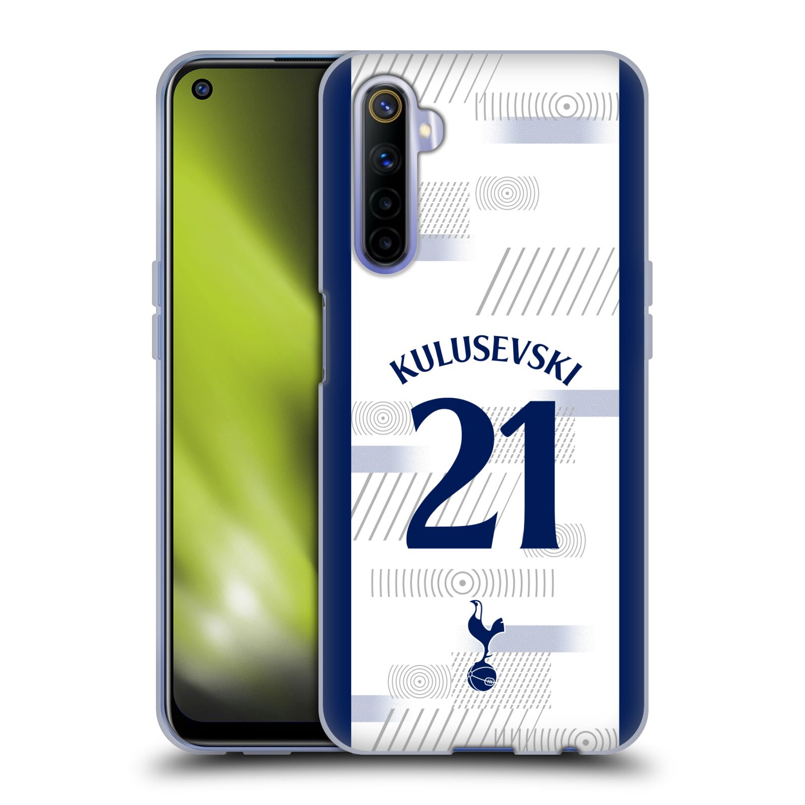 TOTTENHAM HOTSPUR OFICIAL F.C. FUNDA DE GEL SUAVE PARA JUGADORES 2023/24 PARA TELÉFONOS REALME - Imagen 9 de 12