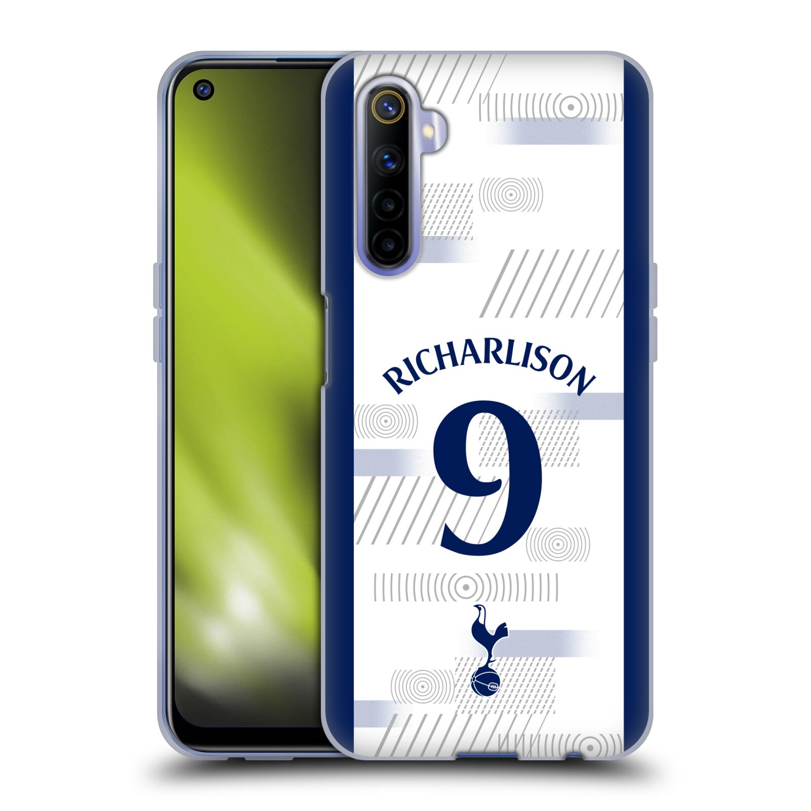 TOTTENHAM HOTSPUR OFICIAL F.C. FUNDA DE GEL SUAVE PARA JUGADORES 2023/24 PARA TELÉFONOS REALME - Imagen 10 de 12