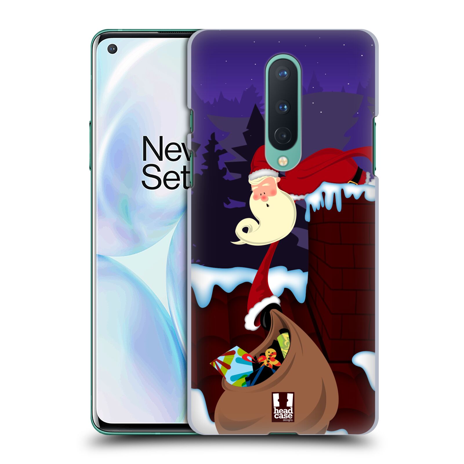 HEAD CASE DESIGNS THIN SANTA HARD BACK CASE FOR ONEPLUS ASUS AMAZON - Picture 8 of 12