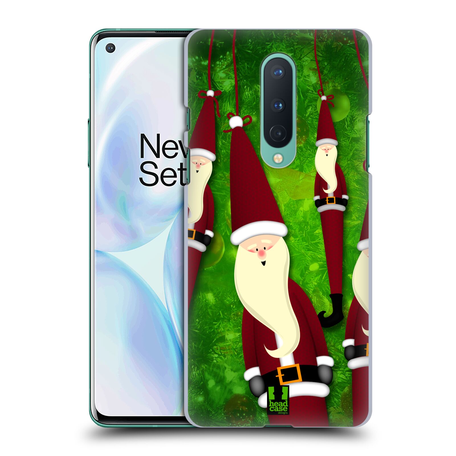 HEAD CASE DESIGNS THIN SANTA HARD BACK CASE FOR ONEPLUS ASUS AMAZON - Picture 10 of 12