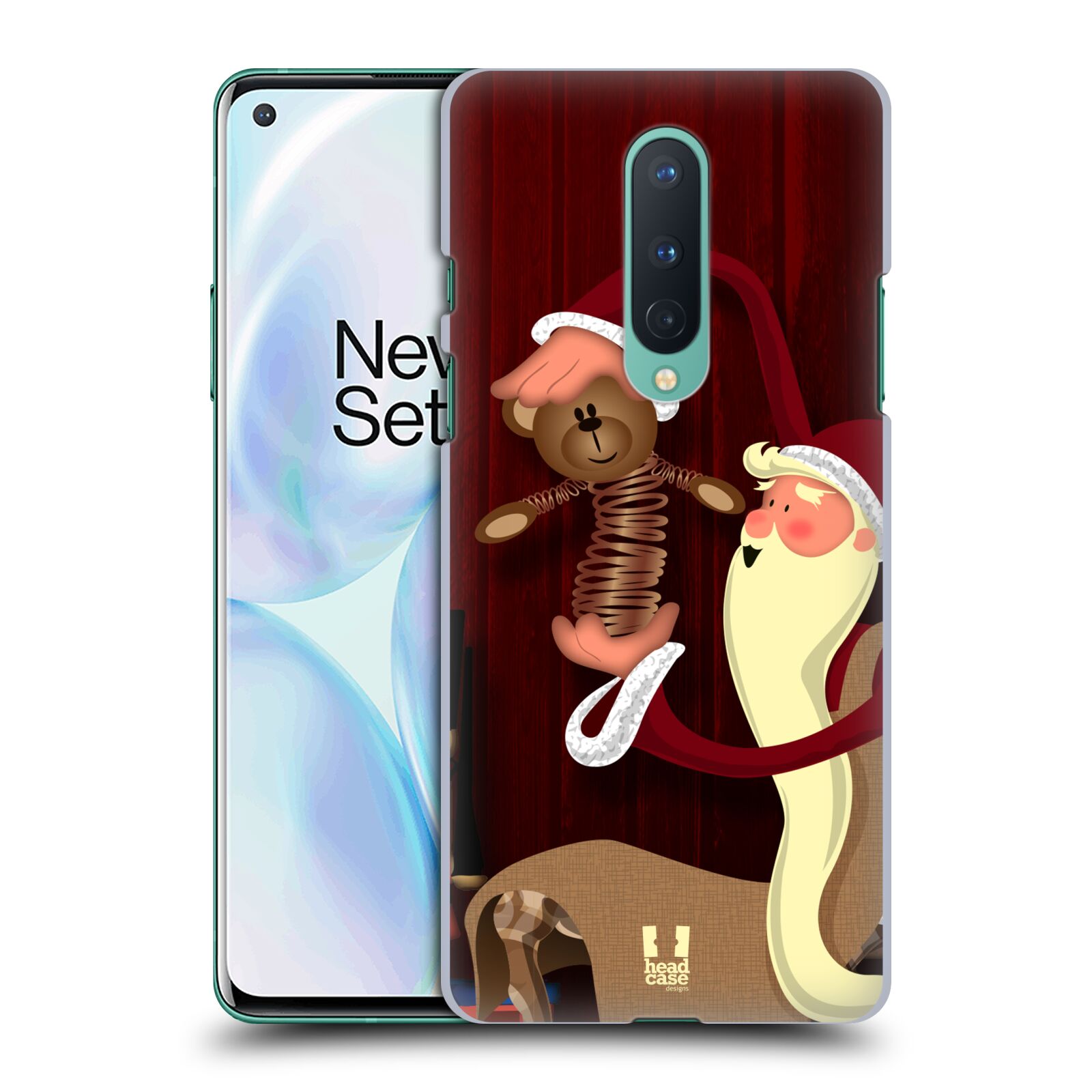 HEAD CASE DESIGNS THIN SANTA HARD BACK CASE FOR ONEPLUS ASUS AMAZON - Picture 12 of 12