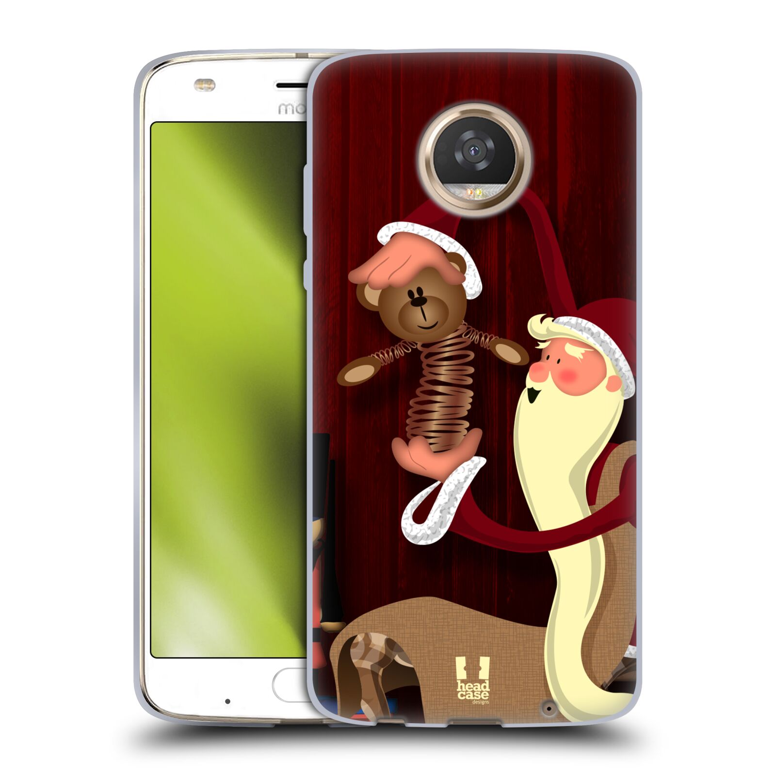 FUNDA DELGADA HEAD CASE DESIGNS SANTA GEL SUAVE PARA TELÉFONOS MOTOROLA 2 - Imagen 12 de 12