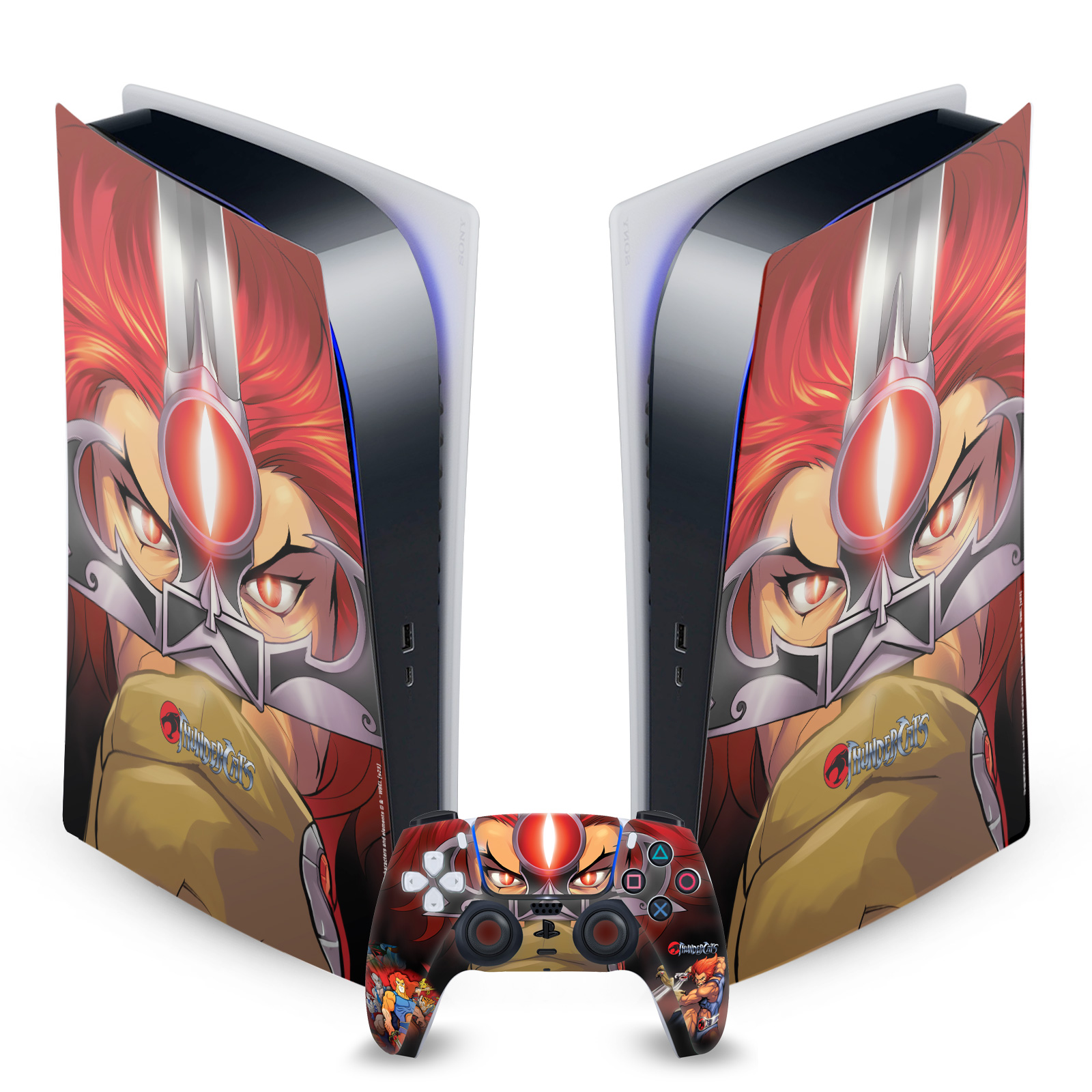 OFFICIAL THUNDERCATS GRAPHICS VINYL SKIN FOR SONY PS5 DIGITAL EDITION BUNDLE