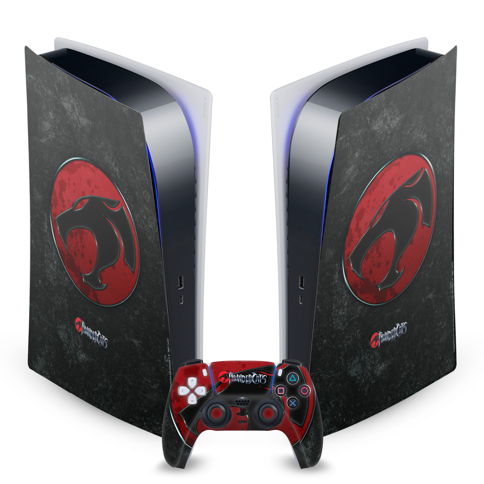 OFFICIAL THUNDERCATS GRAPHICS VINYL SKIN FOR SONY PS5 DIGITAL EDITION BUNDLE