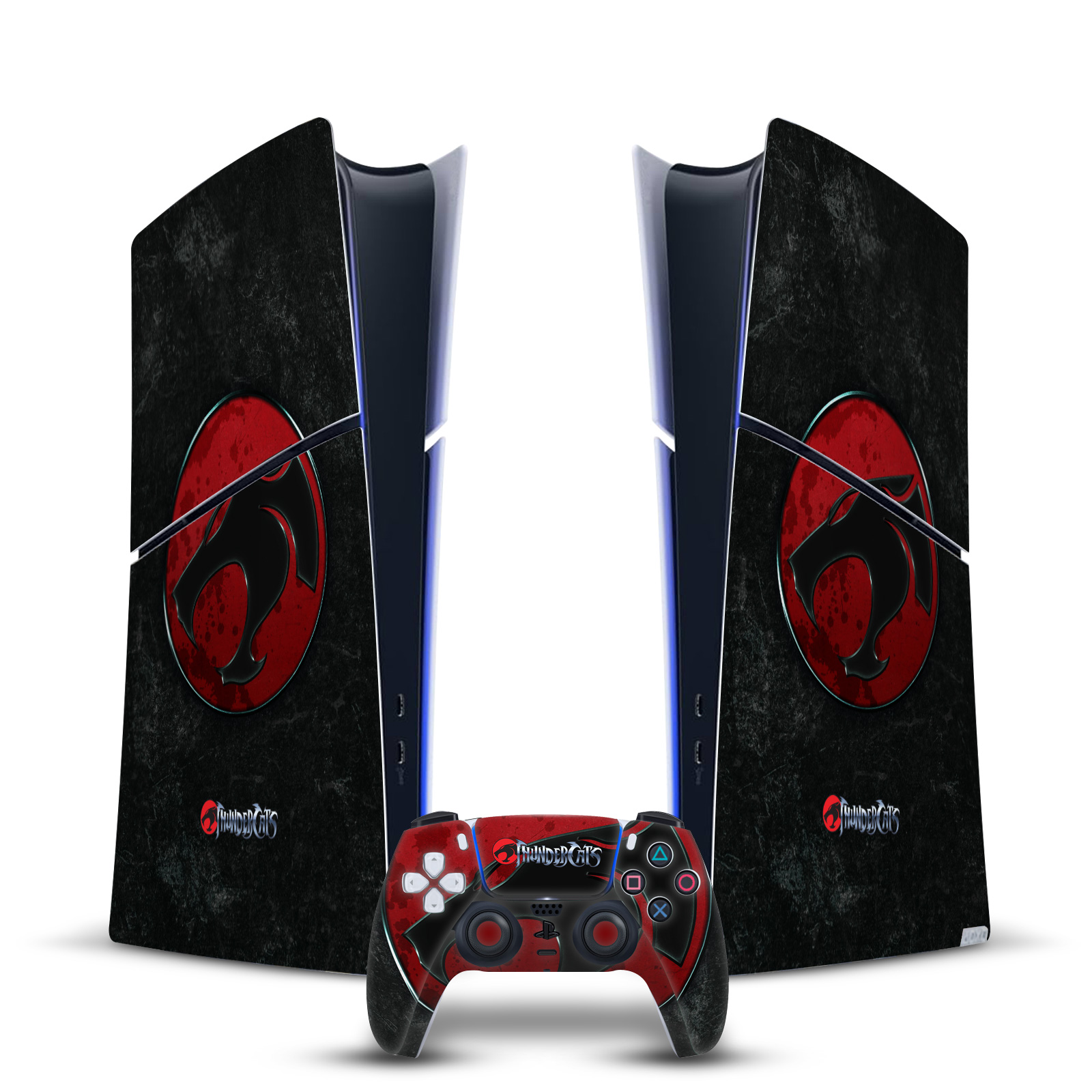 THUNDERCATS GRAPHICS VINYL SKIN DECAL FOR PS5 SLIM DIGITAL CONSOLE & CONTROLLER