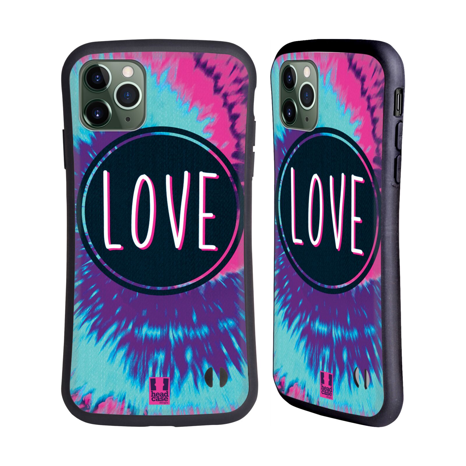 HEAD CASE TIE DYE MIX HYBRID CASE FOR APPLE iPHONES PHONES - Picture 11 of 15