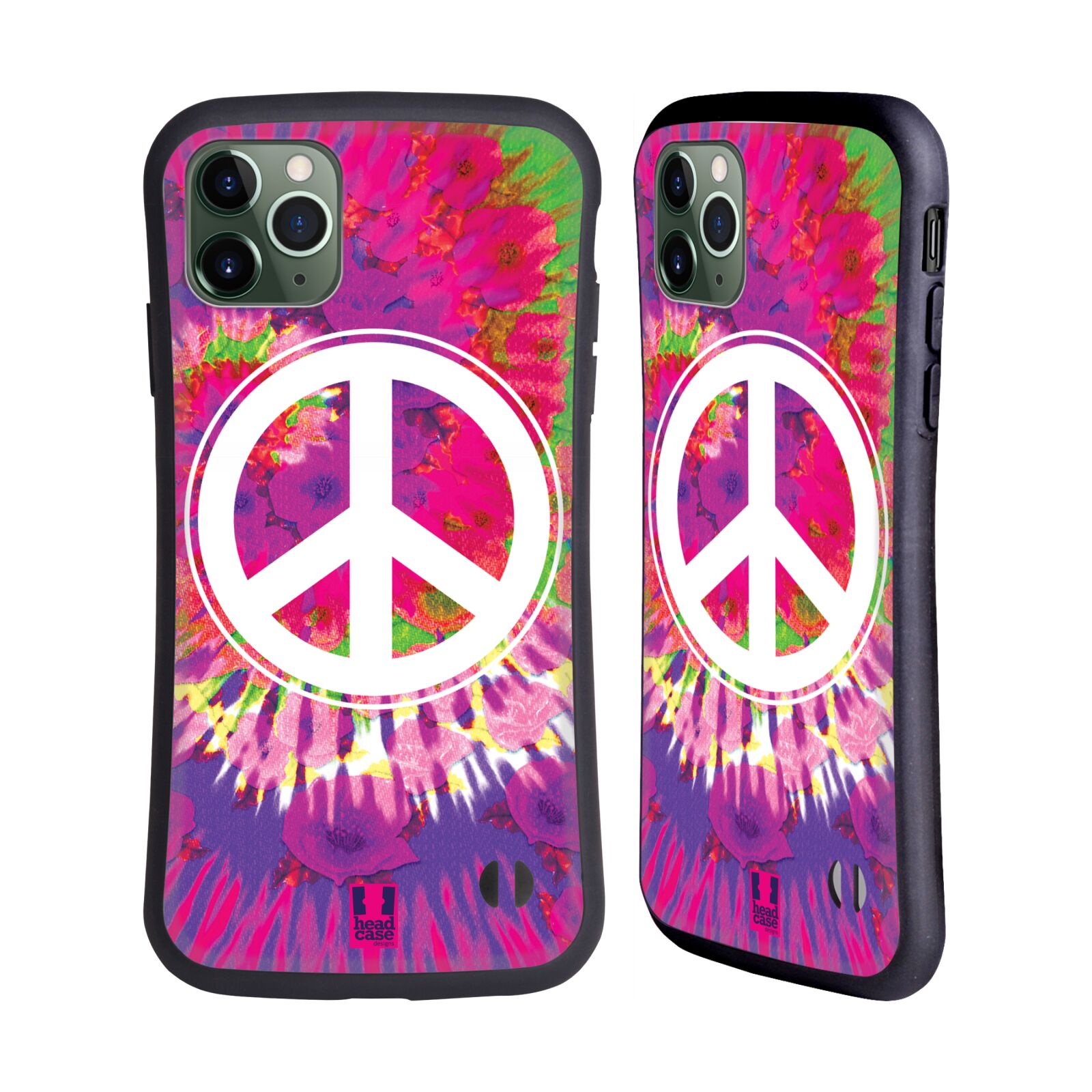 HEAD CASE TIE DYE MIX HYBRID CASE FOR APPLE iPHONES PHONES - Picture 12 of 15