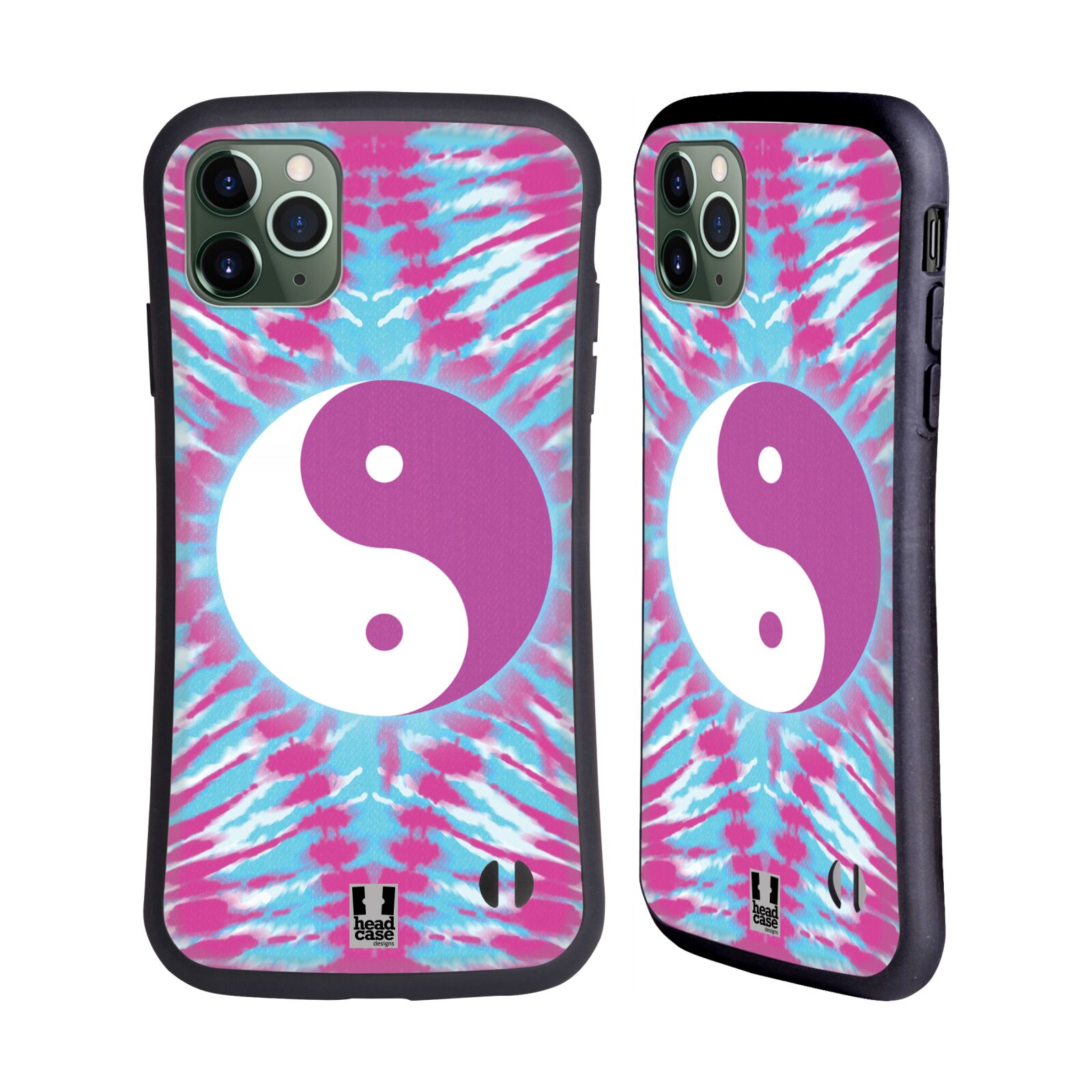 HEAD CASE TIE DYE MIX HYBRID CASE FOR APPLE iPHONES PHONES - Picture 15 of 15