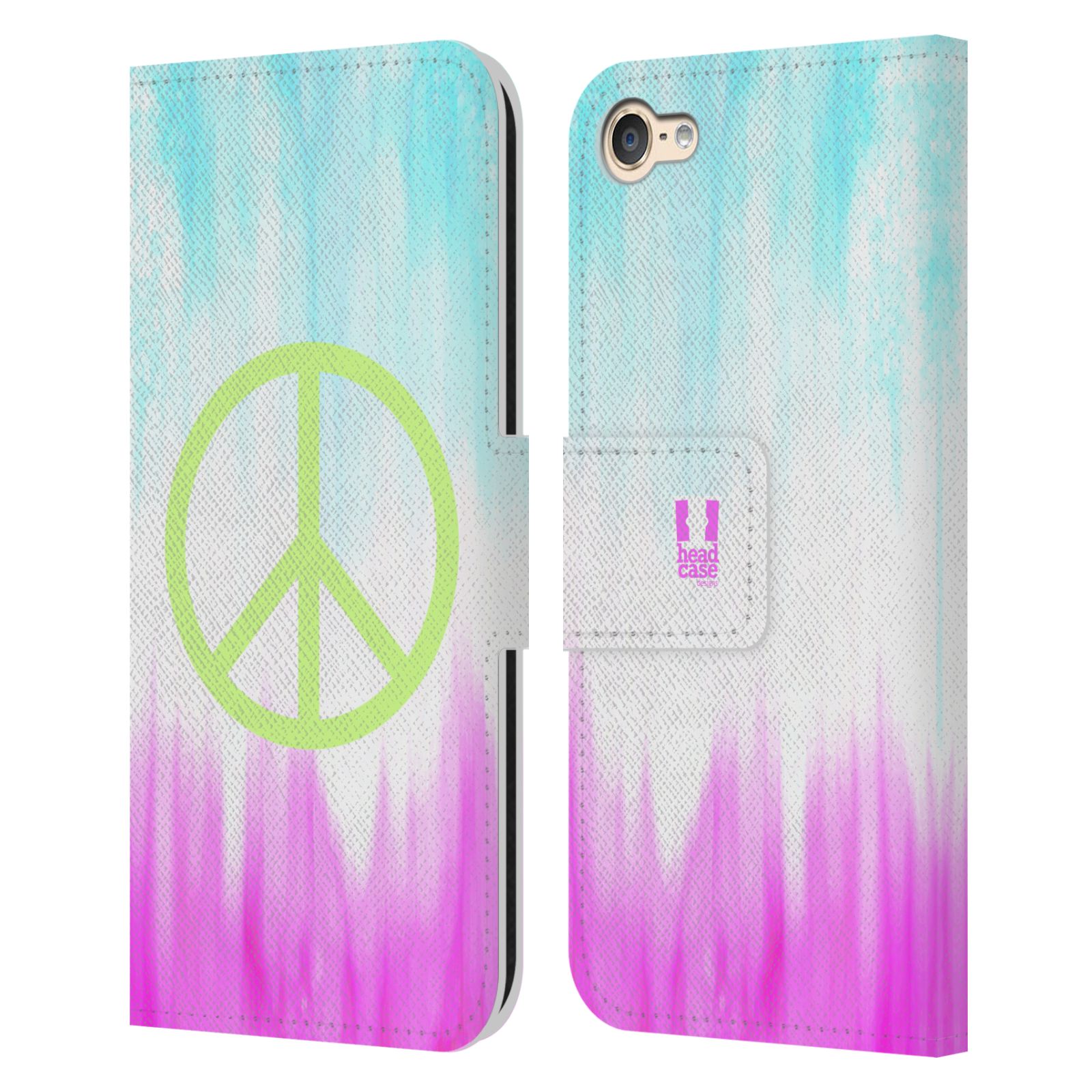 HEAD CASE DESIGNS TIE DYED S2 LEATHER BOOK WALLET CASE FOR APPLE iPOD TOUCH MP3 - Picture 10 of 11