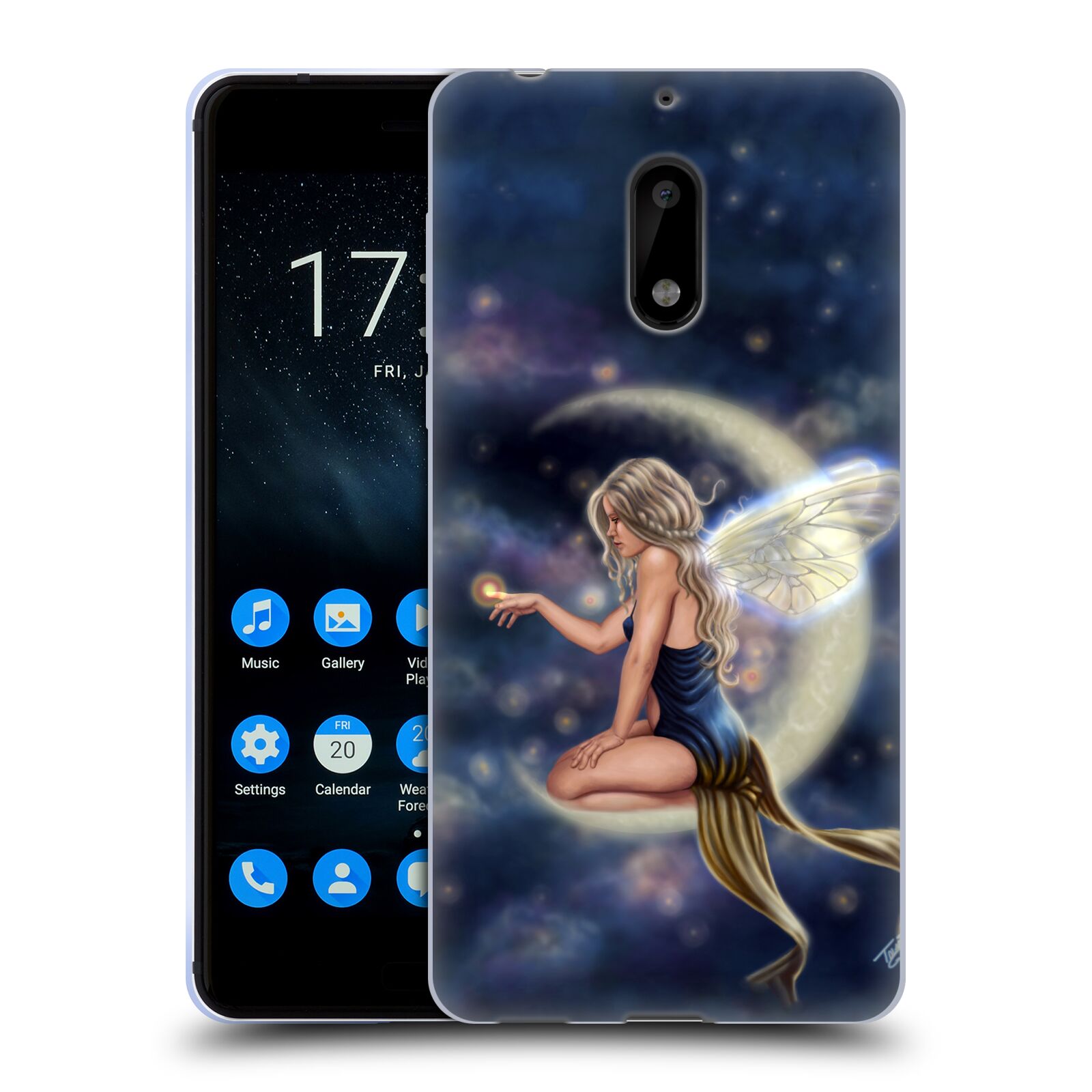 OFFICIAL TIFFANY "TITO" TOLAND-SCOTT FAIRIES GEL CASE FOR NOKIA PHONES 1 - Picture 11 of 17