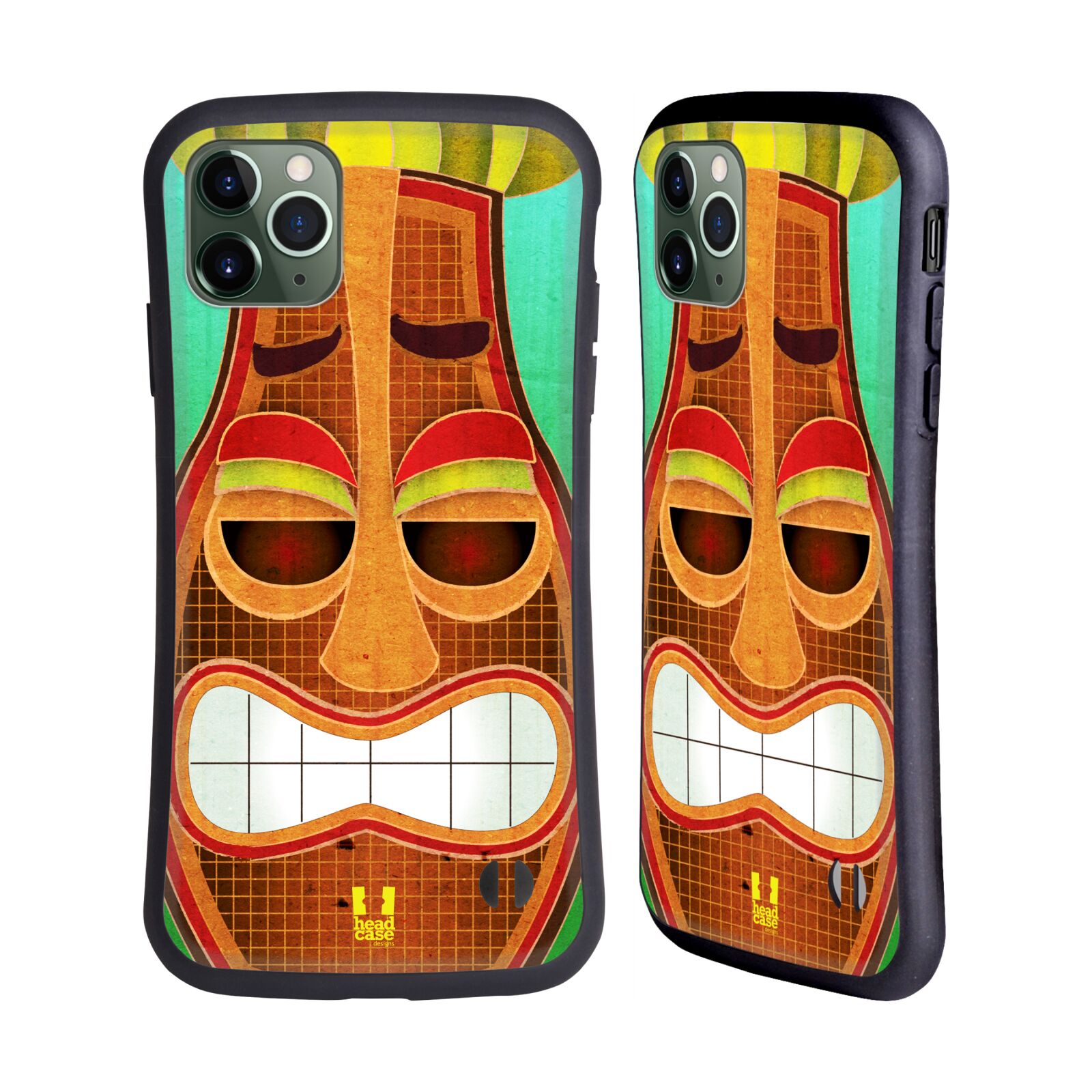 HEAD CASE DESIGNS TIKI COLLECTION HYBRID CASE FOR APPLE iPHONES PHONES - Picture 11 of 12