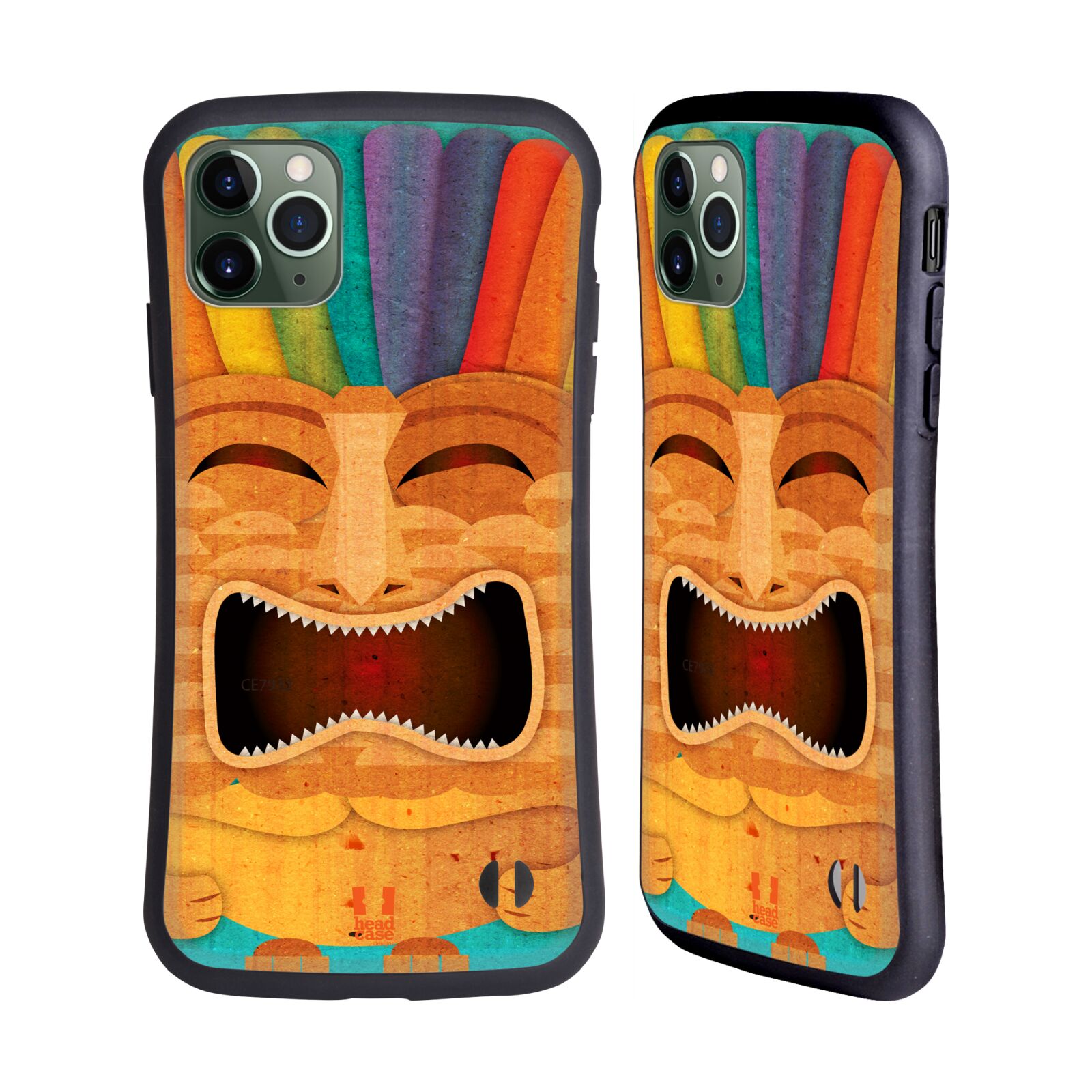 HEAD CASE DESIGNS TIKI COLLECTION HYBRID CASE FOR APPLE iPHONES PHONES - Picture 12 of 12