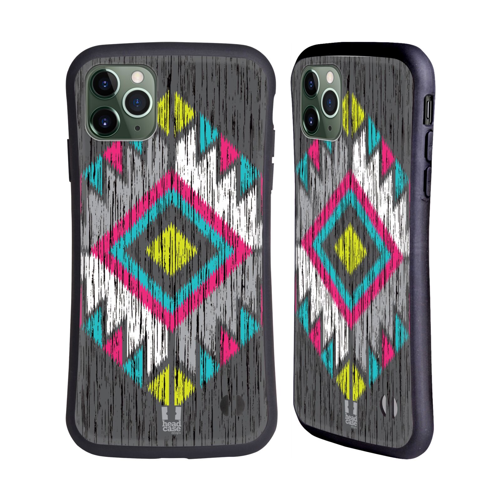 HEAD CASE DESIGNS TIMBER TRIBAL PRINTS HYBRID CASE FOR APPLE iPHONES PHONES - Picture 9 of 12