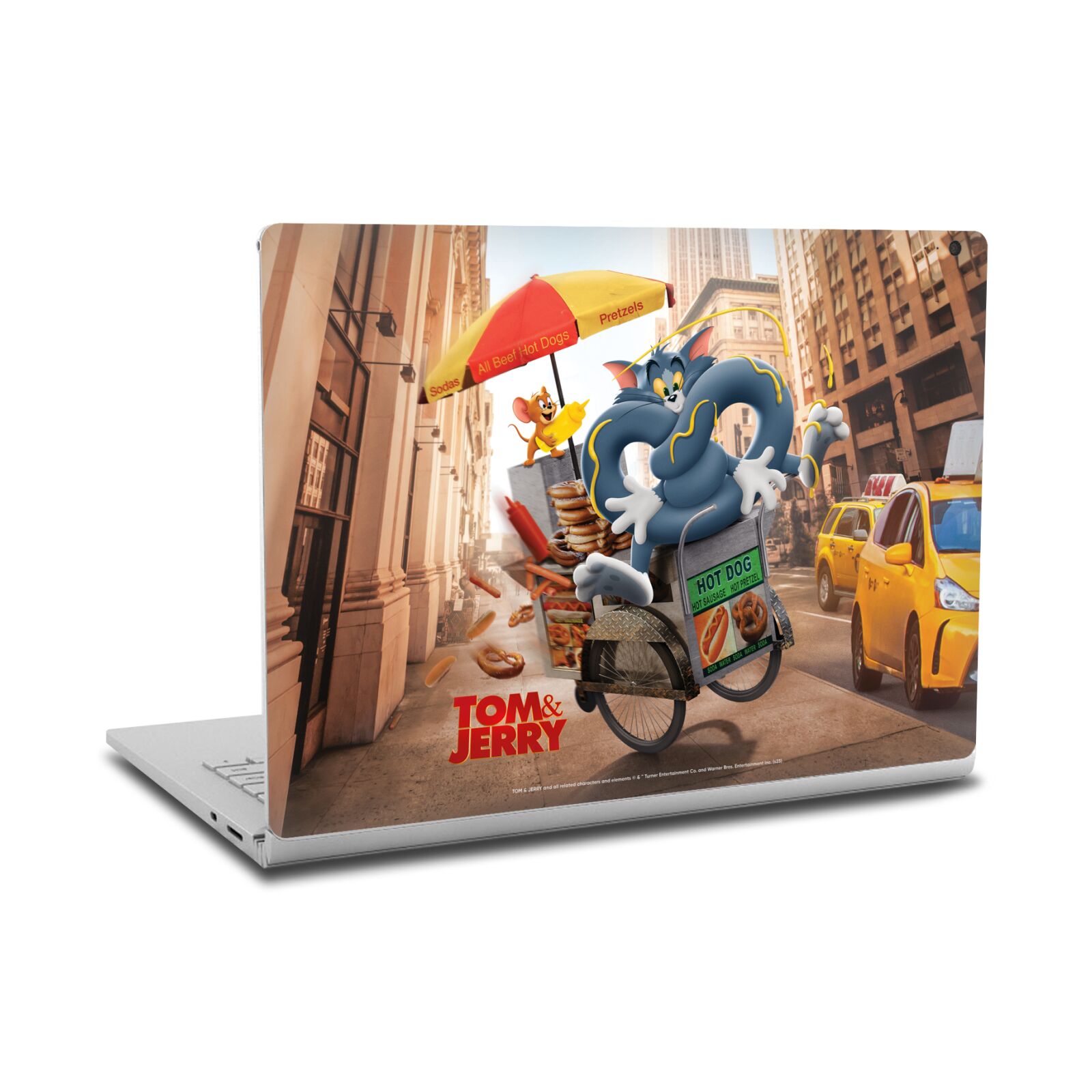 OFFICIAL TOM AND JERRY MOVIE (2021) GRAPHICS VINYL SKIN FOR MICROSOFT SURFACE - Picture 8 of 8
