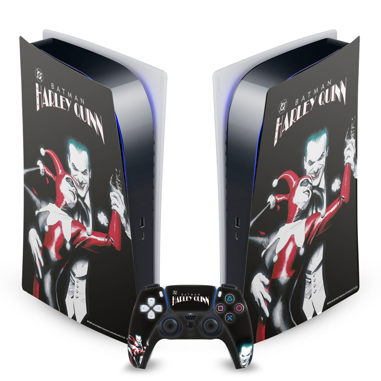 JOKER DC COMICS CHARACTER ART VINYL SKIN FOR SONY PS5 DIGITAL EDITION BUNDLE