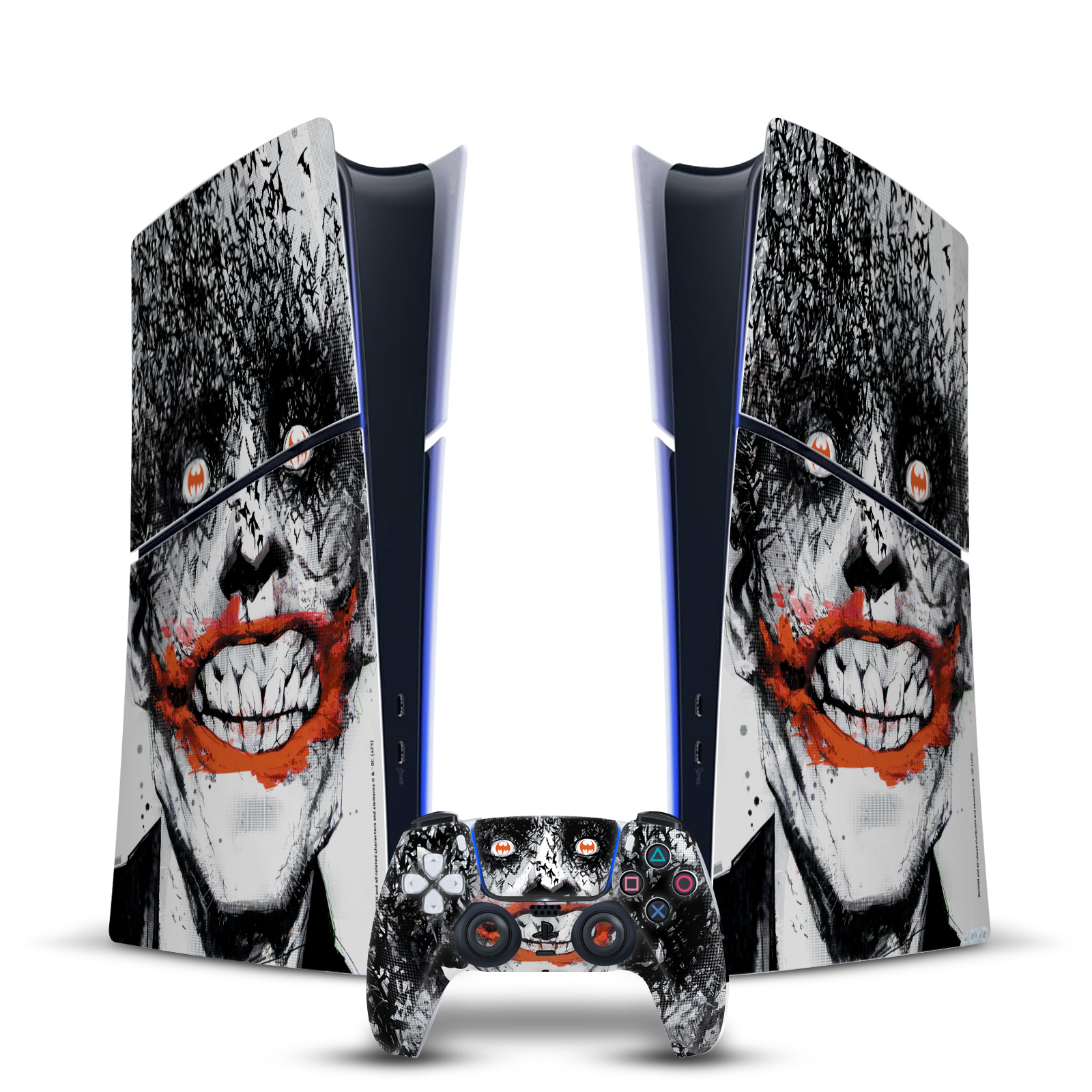 JOKER DC COMICS CHARACTER ART VINYL SKIN FOR PS5 SLIM DIGITAL EDITION BUNDLE