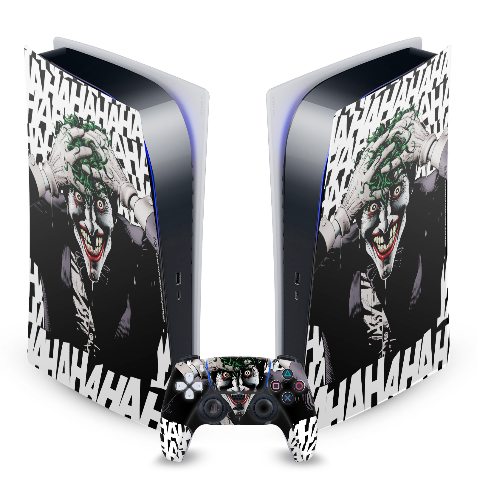 JOKER DC COMICS CHARACTER ART VINYL SKIN FOR SONY PS5 DIGITAL EDITION BUNDLE