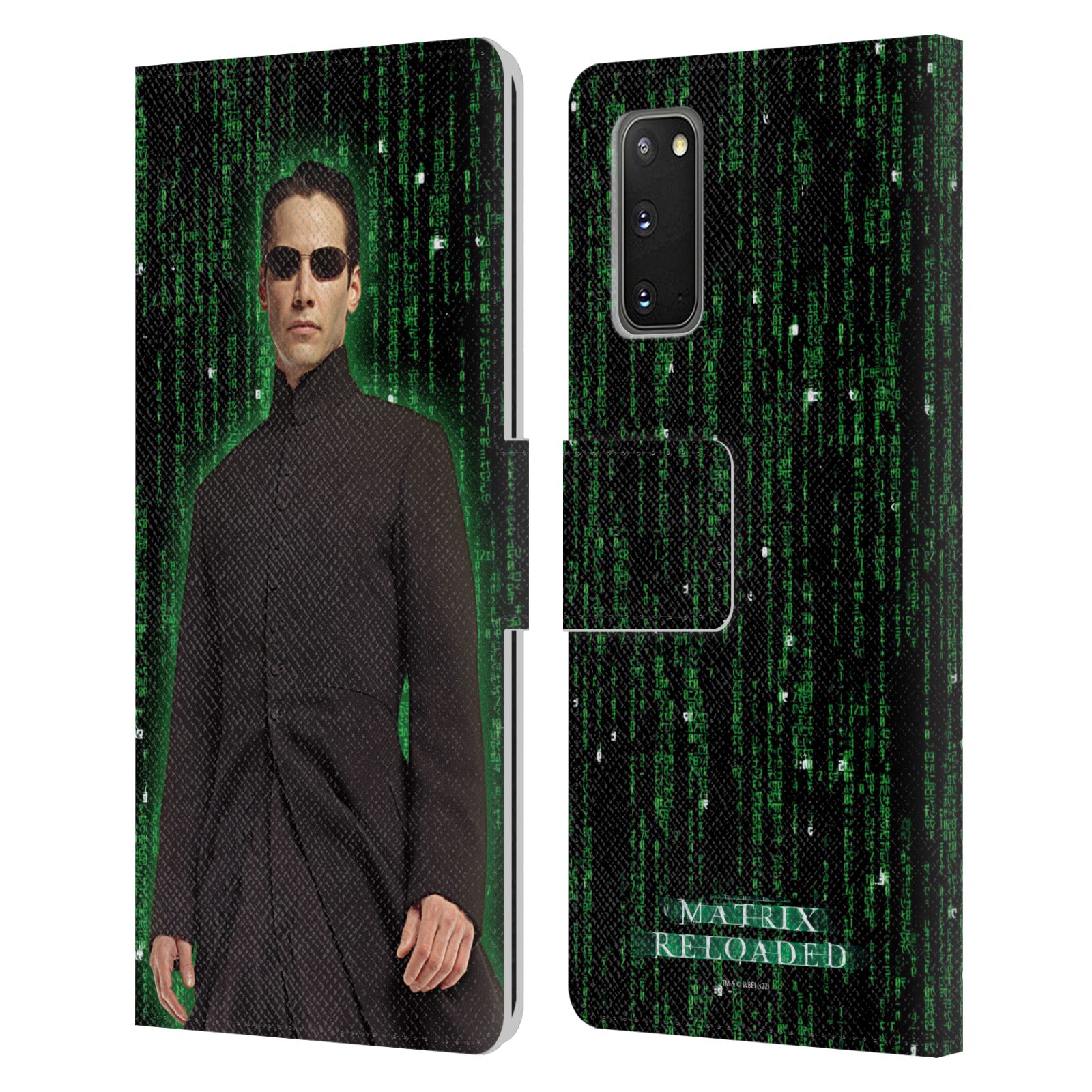 OFFICIAL THE MATRIX RELOADED KEY ART LEATHER BOOK CASE FOR SAMSUNG PHONES 2 - Picture 7 of 10