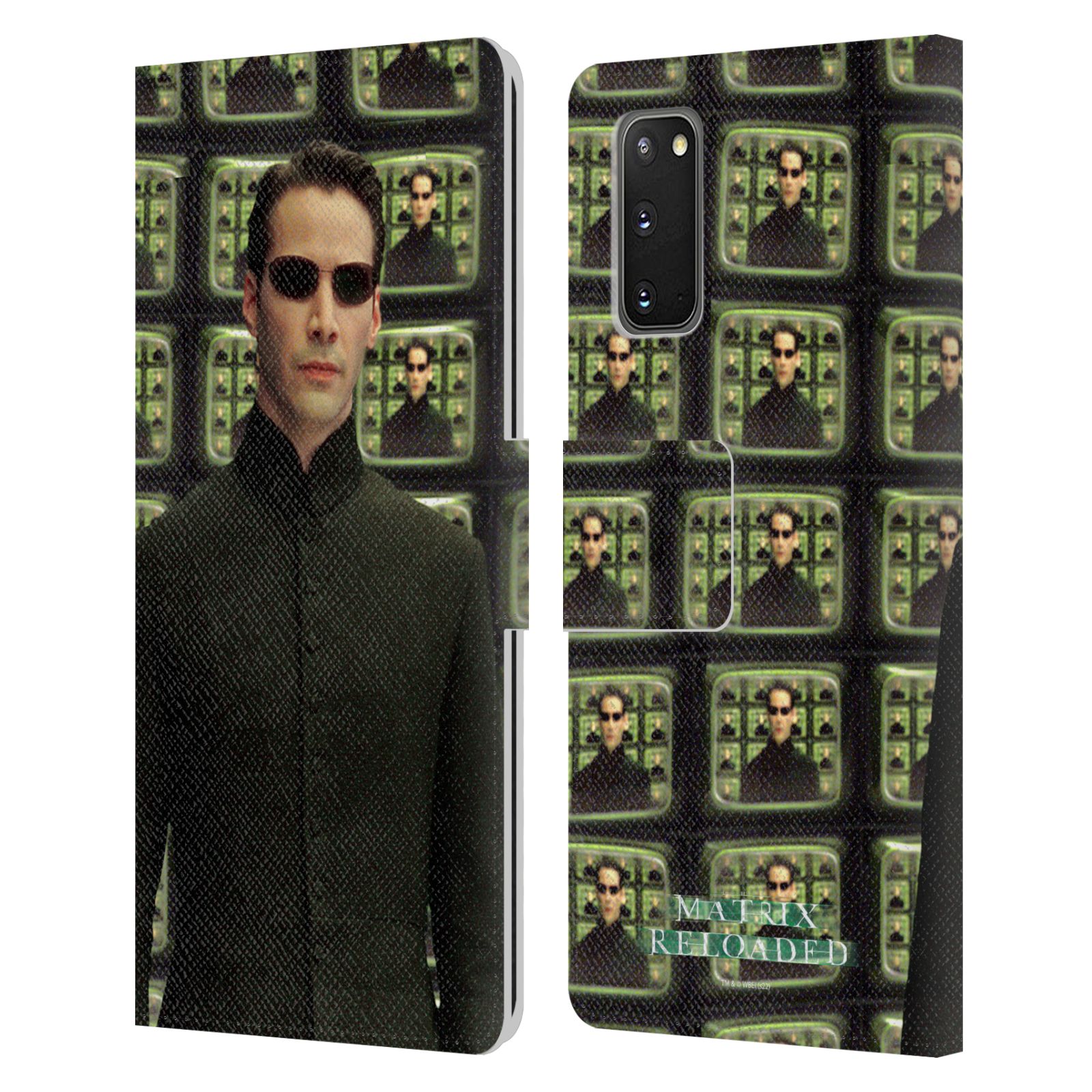 OFFICIAL THE MATRIX RELOADED KEY ART LEATHER BOOK CASE FOR SAMSUNG PHONES 2 - Picture 8 of 10