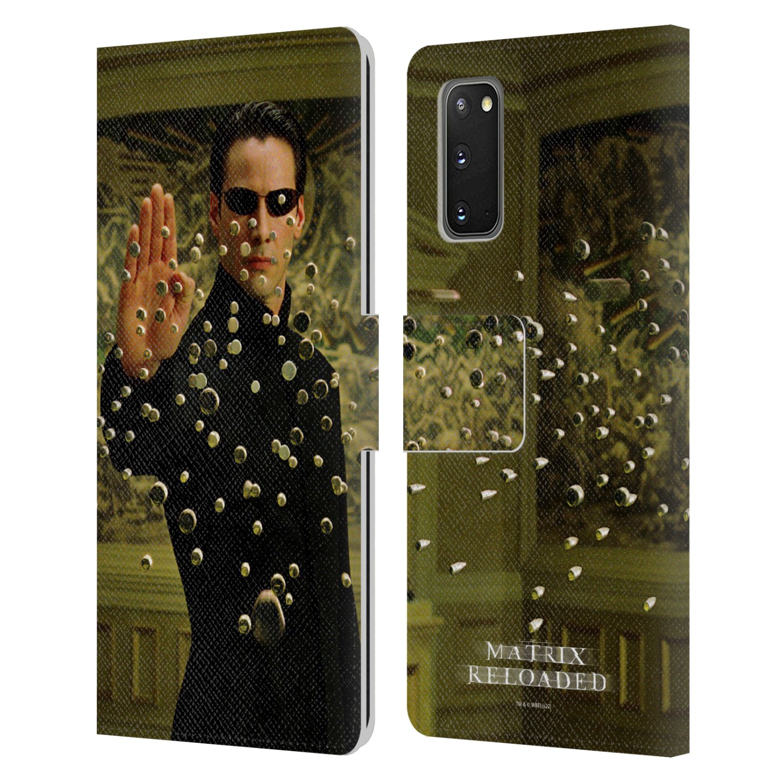 OFFICIAL THE MATRIX RELOADED KEY ART LEATHER BOOK CASE FOR SAMSUNG PHONES 2 - Picture 9 of 10